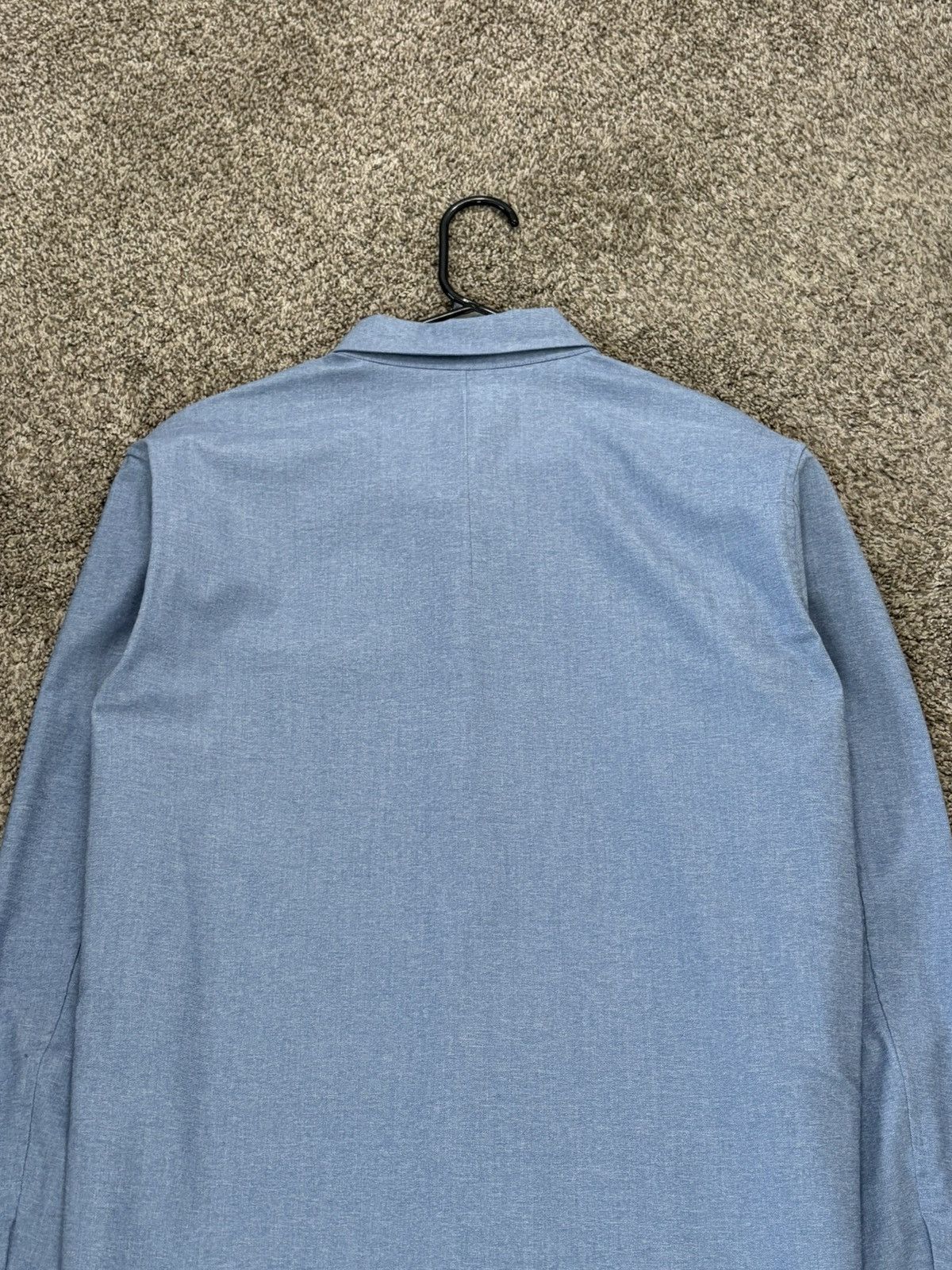 Lululemon Lululemon Commission Long Sleeve Button Down Shirt Blue Mens Size US L / EU 52-54 / 3 - 8 Thumbnail