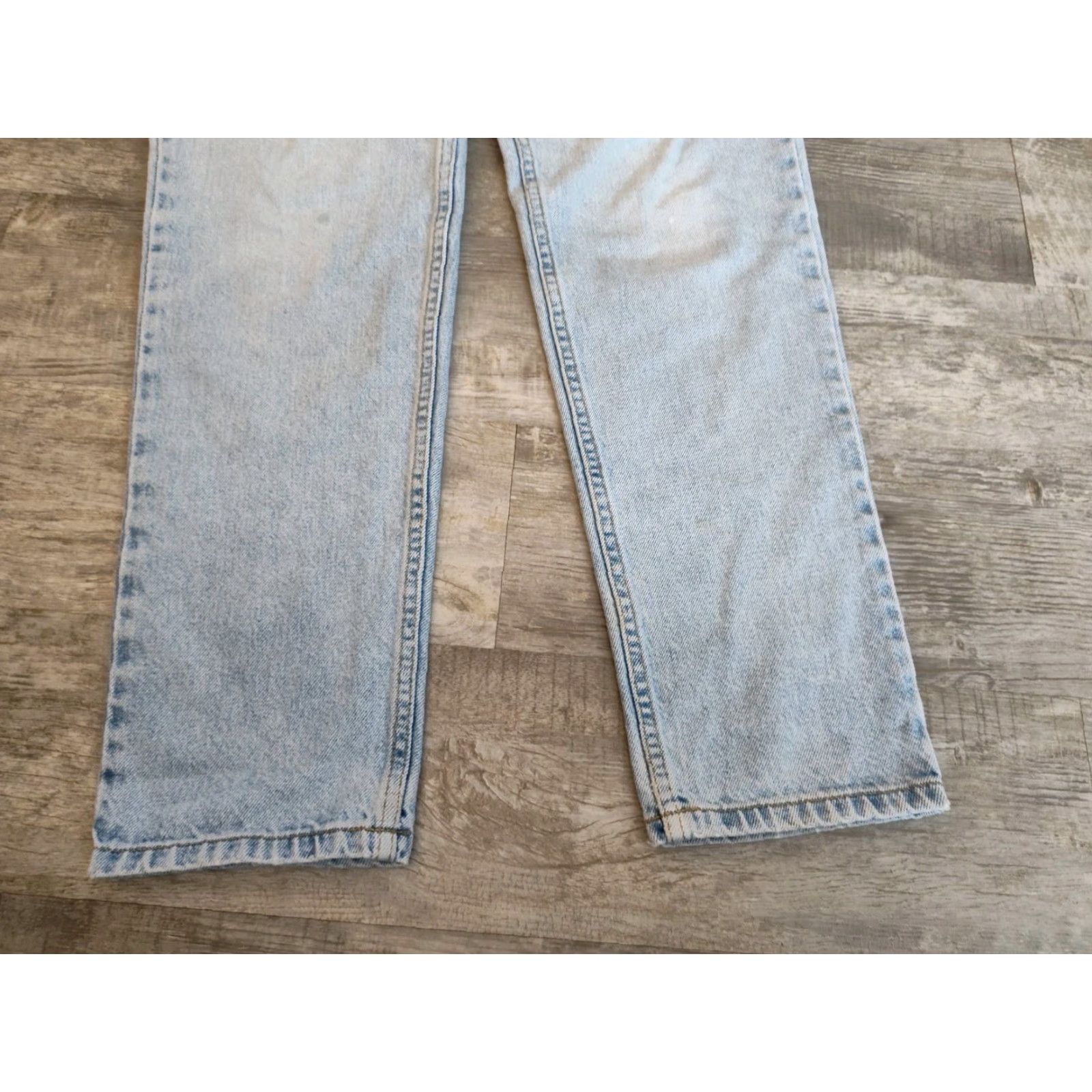 Vintage Vintage L.A. Blues Women’s Denim Jeans Size 12 Light Wash High Waist Slim Fit 90s Mom Style Size 34" / US 12 / IT 48 - 2 Thumbnail