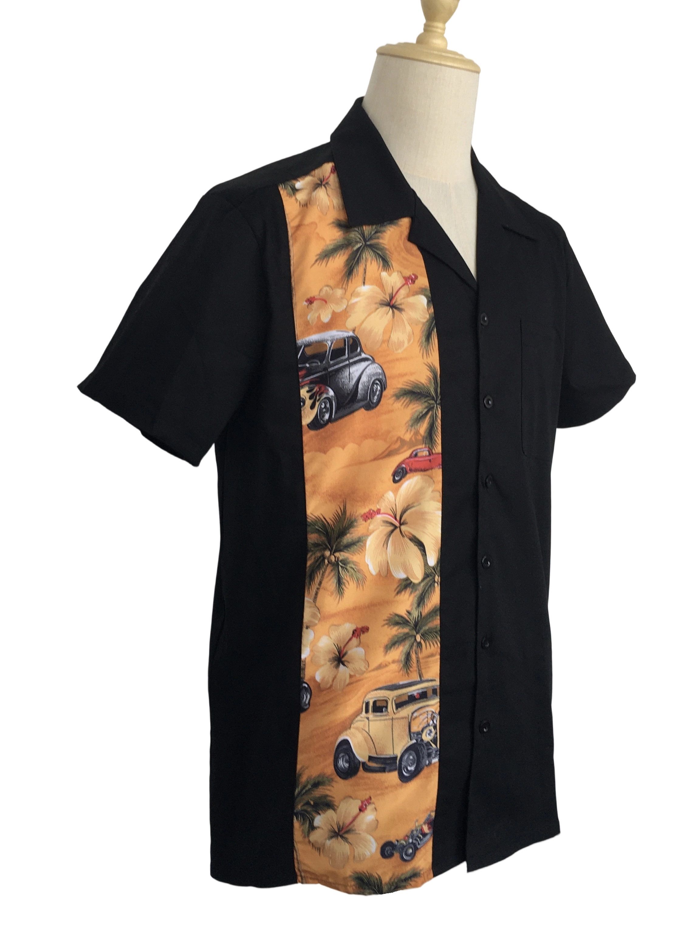 Other Men's Casual Shirts 1950's Retro Vintage Tops Cars Pattern Size US XXL / EU 58 / 5 - 2 Thumbnail
