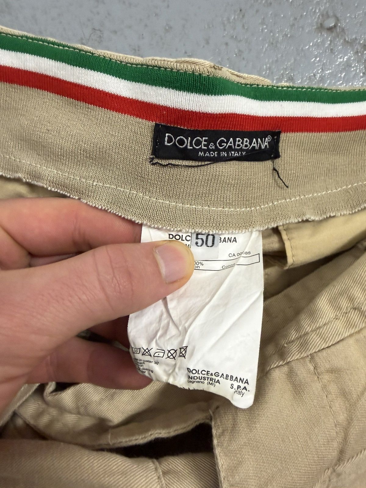 Dolce & Gabbana Dolce & Gabbana Reconstructed Cargo Multi-pocket Pants Size US 34 / EU 50 - 16 Thumbnail