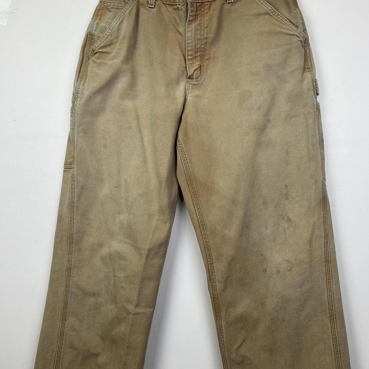 Carhartt Vintage Carhartt Men's Rugged Work Pants - Durable Trousers Size US 32 / EU 48 - 3 Thumbnail