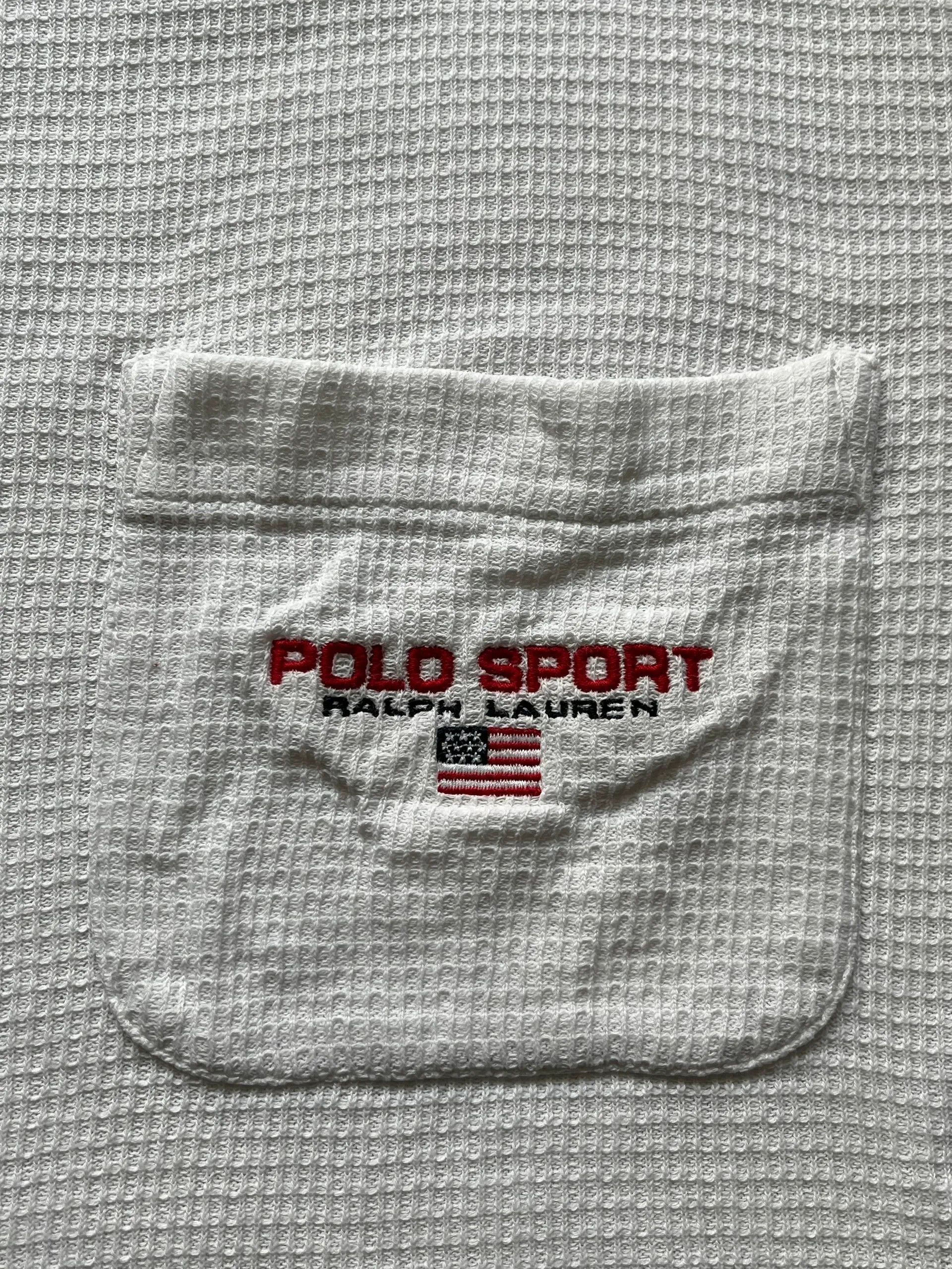 Polo Ralph Lauren OG Ralph Lauren Polo Sport Made in Sri Lanka Sz L T-Shirt Size US L / EU 52-54 / 3 - 9 Thumbnail