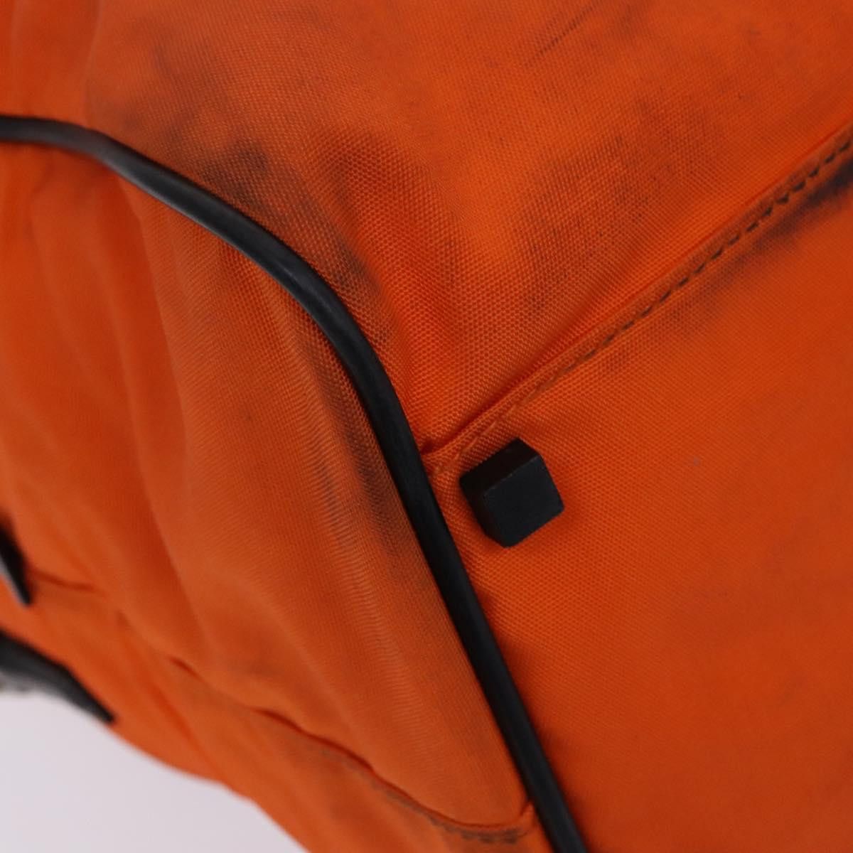Gucci GUCCI Boston Bag Nylon Orange Black Size ONE SIZE - 13 Thumbnail