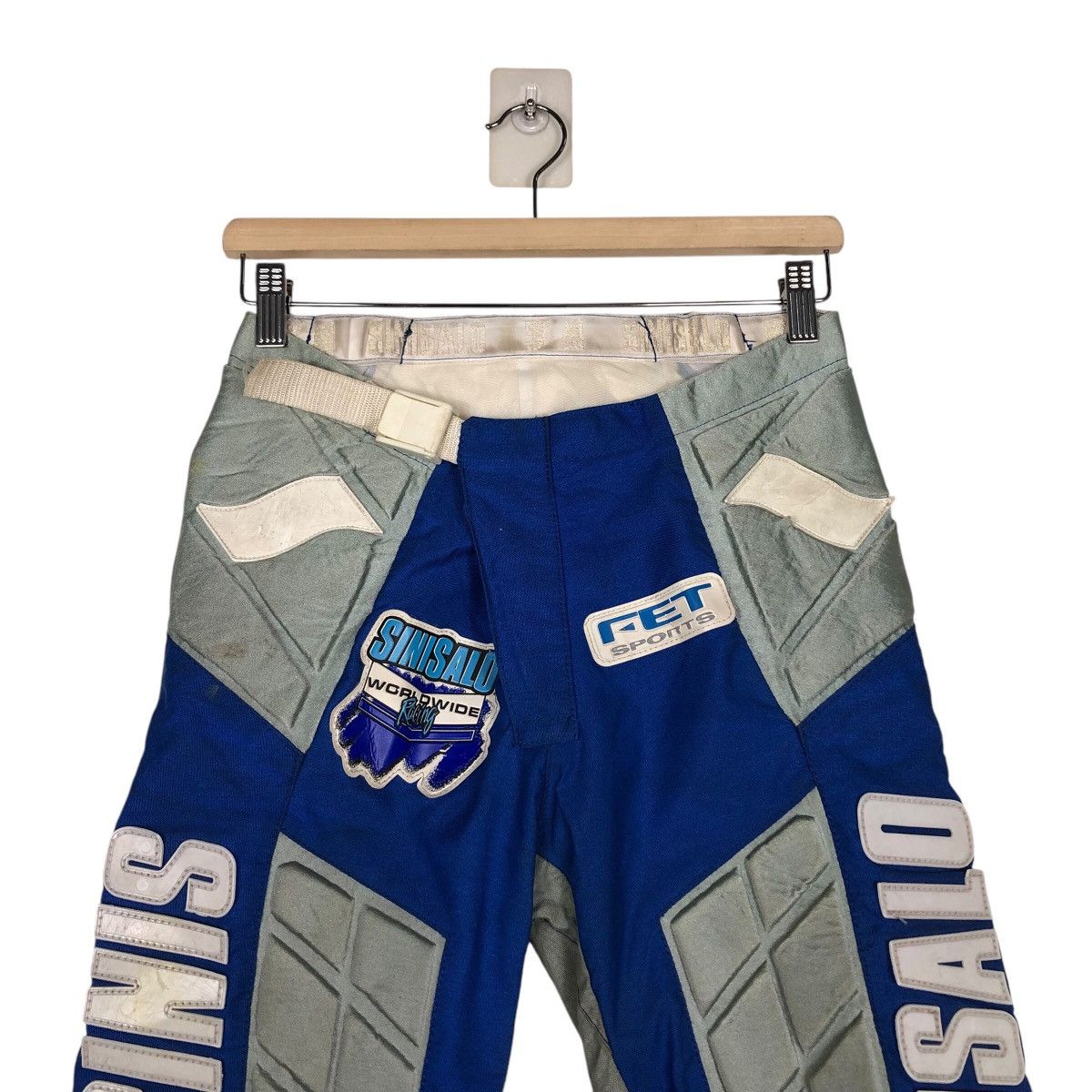 Japanese Brand 📌Vintage World Racing Team Sinisalo Motor Cross Pants Size US 28 / EU 44 - 4 Thumbnail