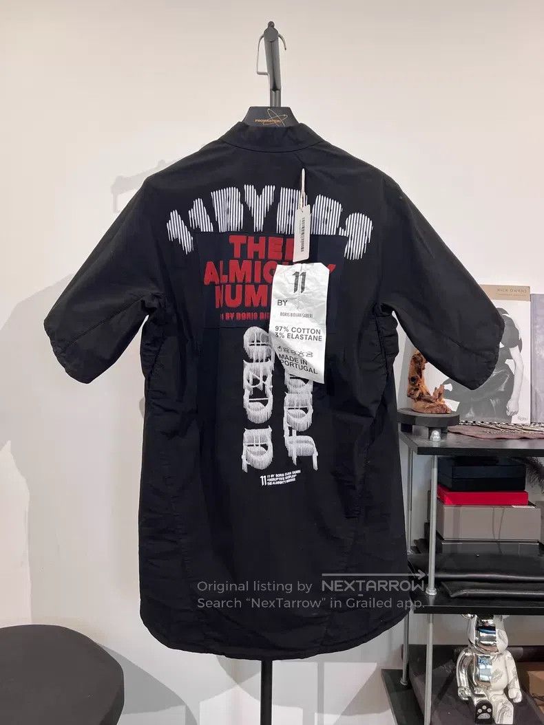 Boris Bidjan Saberi Boris Bidjan Saberi S2B embroidered printed short sleeve s Size US XL / EU 56 / 4 - 1 Thumbnail
