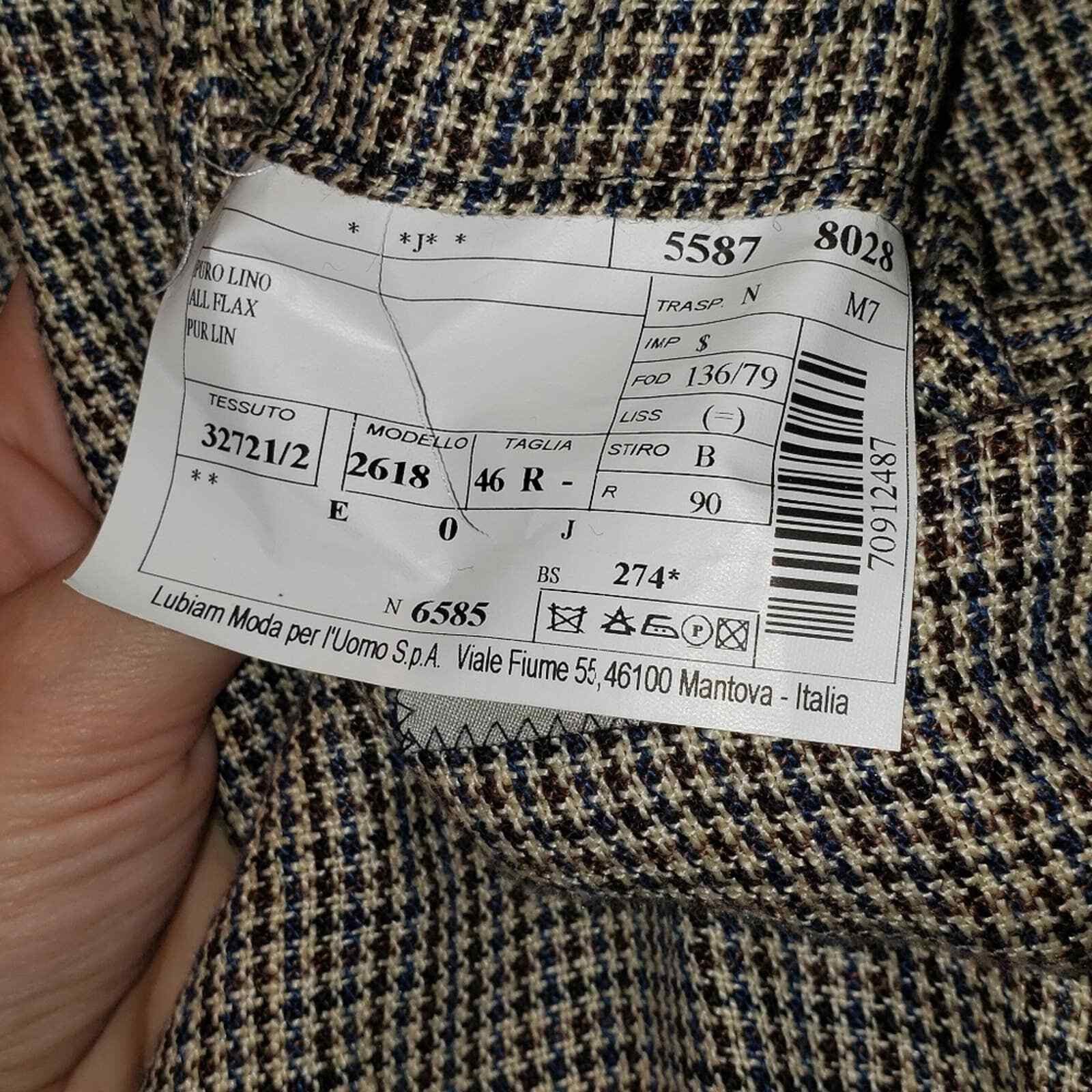 L.B.M. 1911 EUC Men's L.B.M. 1911 Brando sports coat/blazer SZ EURO 46R Size US S / EU 44-46 / 1 - 4 Thumbnail