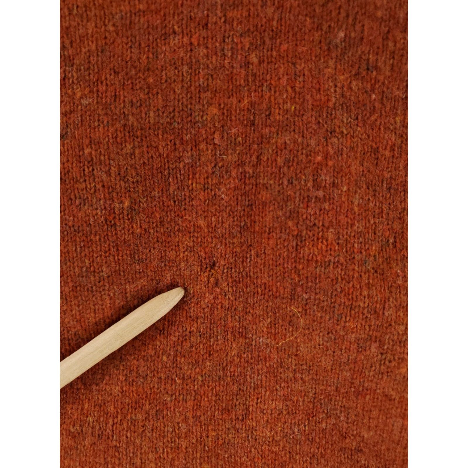 Vintage VINTAGE LL Bean Sweater VTG V Neck 100% Lambs Wool Made Ireland Orange Mens L Tall Wool Pullover Lambs Wool Mended hole Center front (see pics) Size US L / EU 52-54 / 3 - 2 Thumbnail