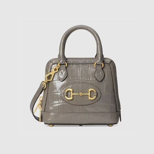 Gucci o1la5ras0526 Size: OS / Horsebit Crocodile Mini Handle Bag Size ONE SIZE - 1 Preview