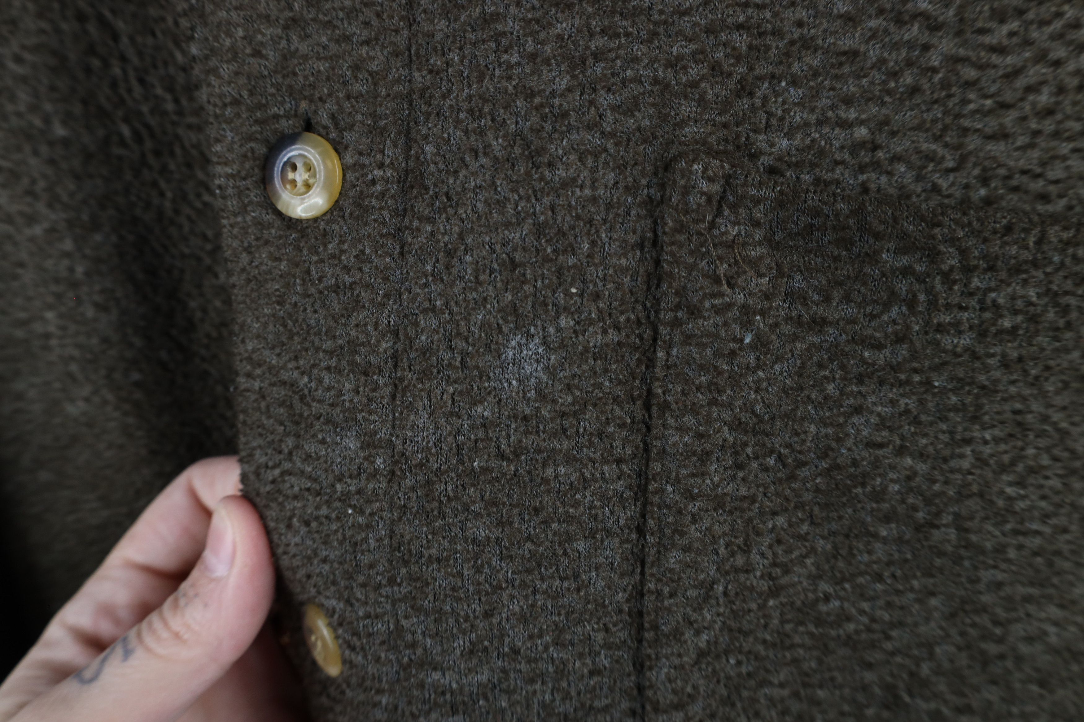 Vintage Vintage 90s Streetwear Corduroy Collar Fleece Shirt Jacket Size US XL / EU 56 / 4 - 4 Thumbnail