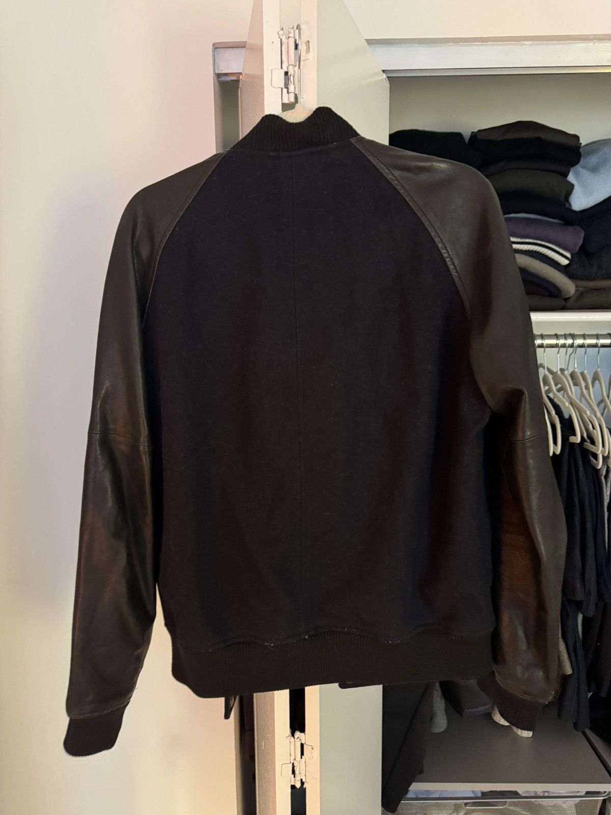 Vince Vince leather varsity jacket Size US S / EU 44-46 / 1 - 2 Thumbnail
