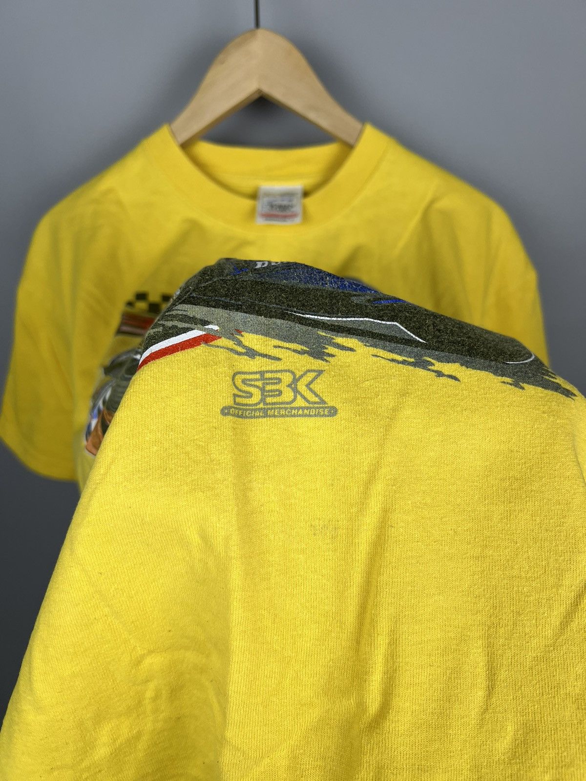 Vintage 2001 SBK Superbike World Championship Hatch rare t shirt Size US L / EU 52-54 / 3 - 5 Thumbnail