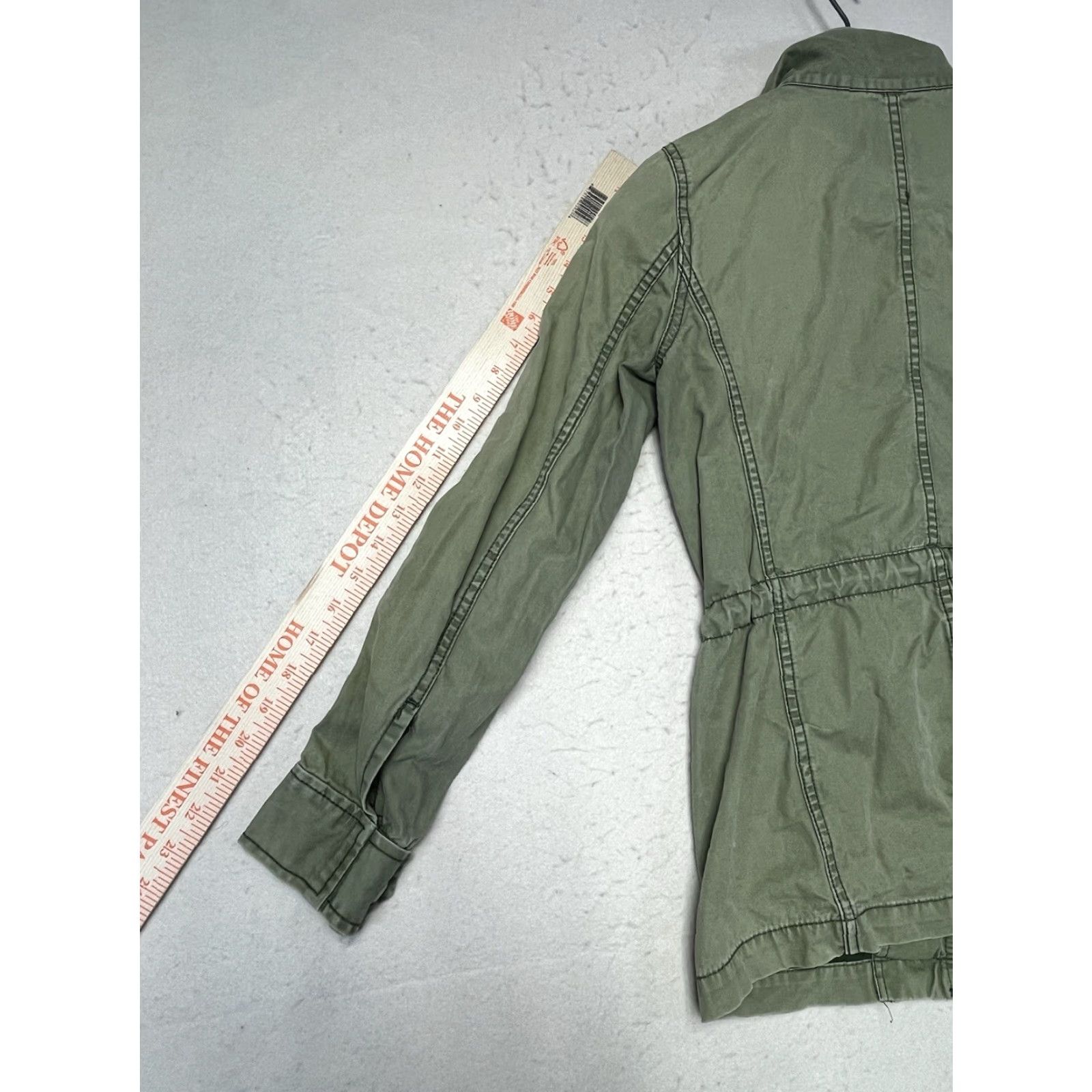 Madewell Madewell Jacket Womens XS Green Cotton Military Field Jacket Zip Upxs? Size XS / US 0-2 / IT 36-38 - 5 Thumbnail