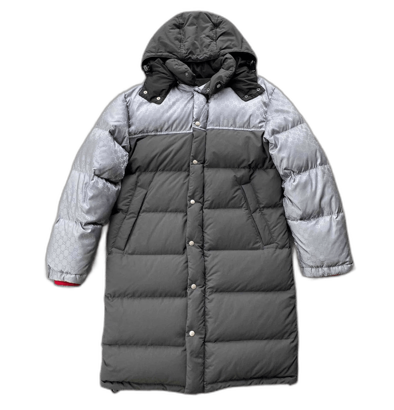 Gucci Gucci Men's GG Pattern Down Jacket-yf Size US L / EU 52-54 / 3 - 1 Thumbnail