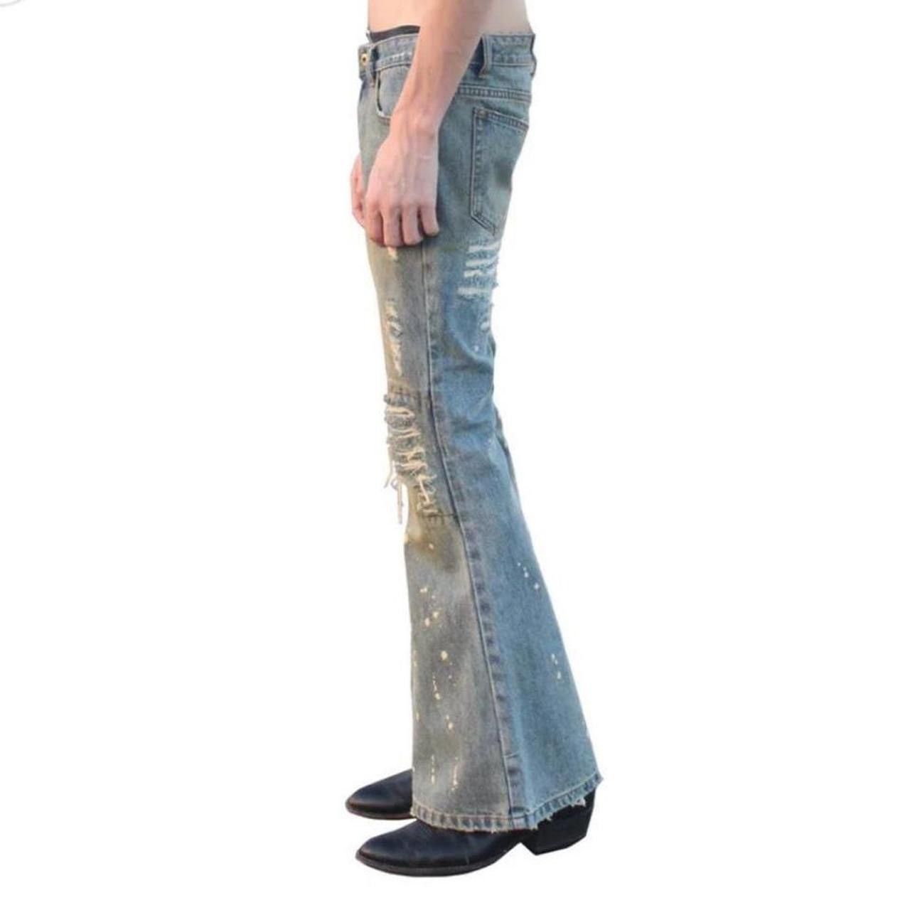 Japanese Brand Isawheaven Elysian Flares mud max look alikes I6w9 Size US 31 - 2 Thumbnail