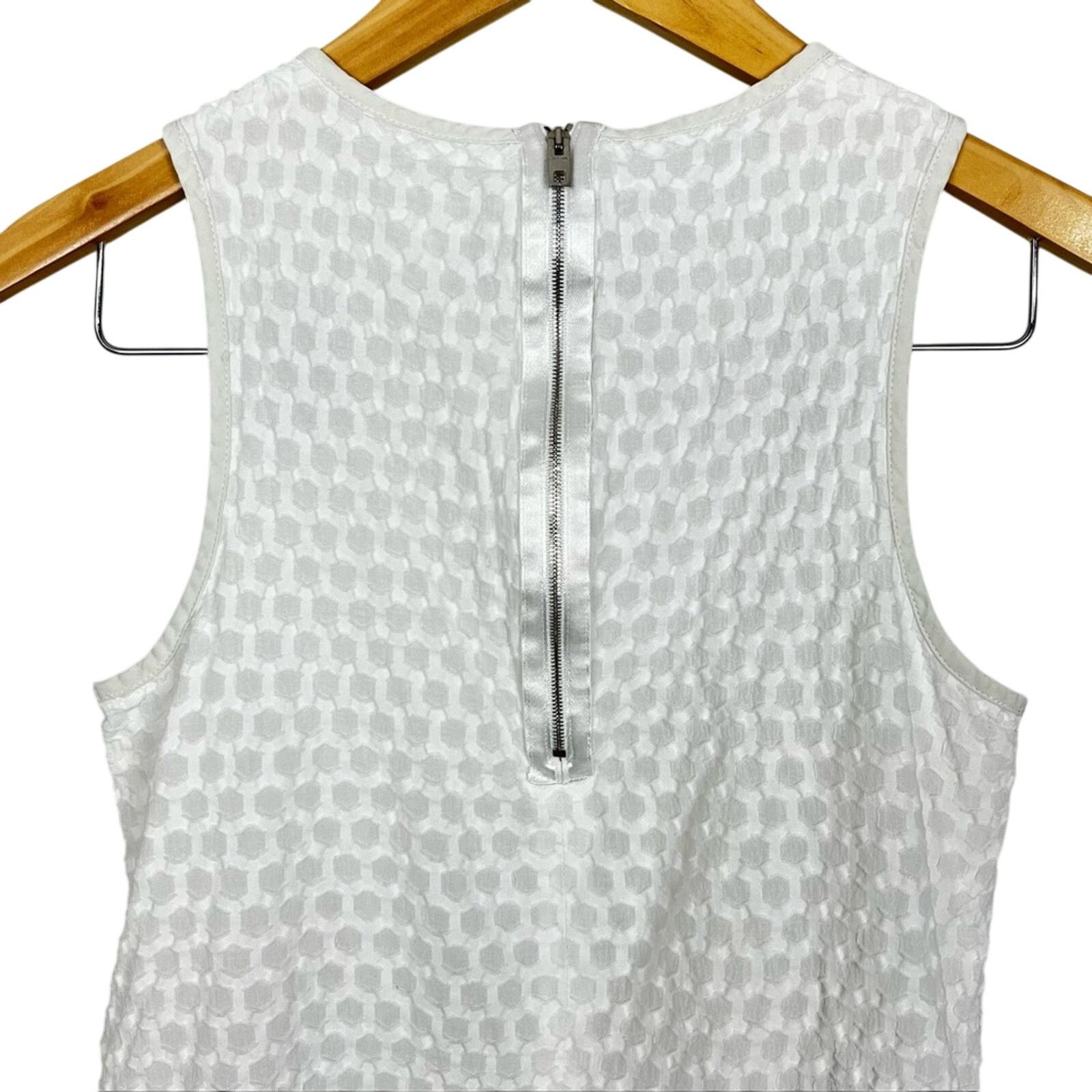 Rag & Bone Rag & Bone White Mini Eyelet Cotton Summer Dress Size Small Size S / US 4 / IT 40 - 6 Thumbnail