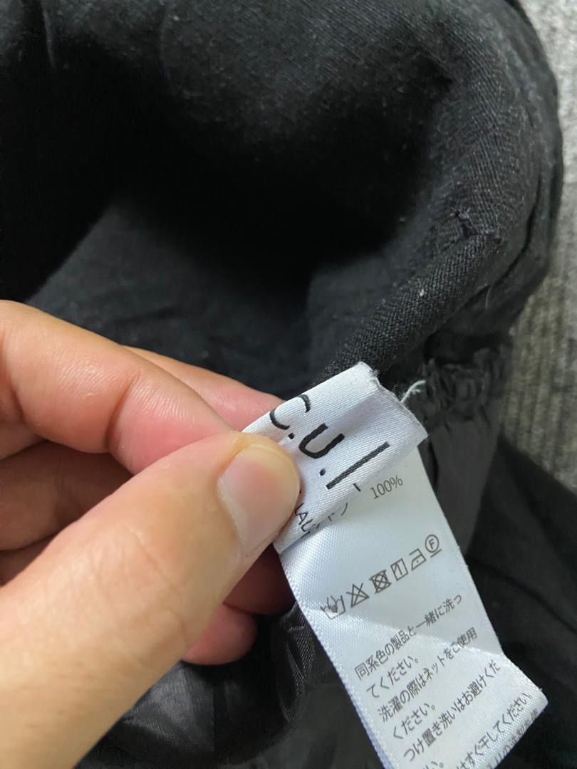 Japanese Brand C.C.U.L Brand Destroyed Double Denim Jeans (197) Size US 28 / EU 44 - 4 Thumbnail