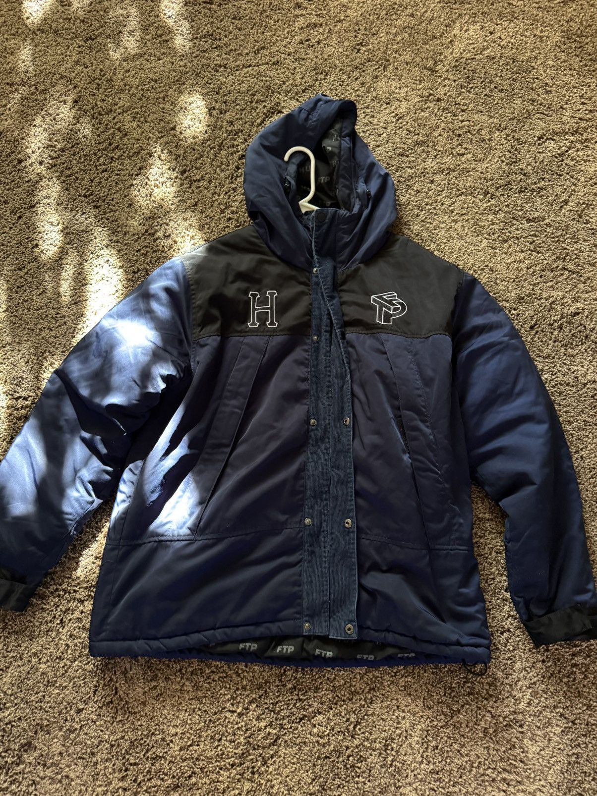 HUF x FTP Varsity ジャケット Wool/Leather FTP x HUF Varsity Jacket - Jackets Masters