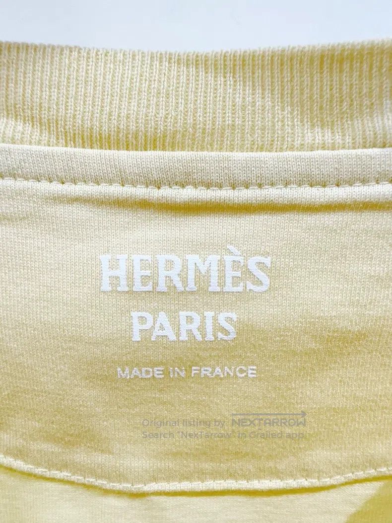 Hermes Hermes Chicken Yellow Short Sleeve Size XS / US 0-2 / IT 36-38 - 3 Thumbnail