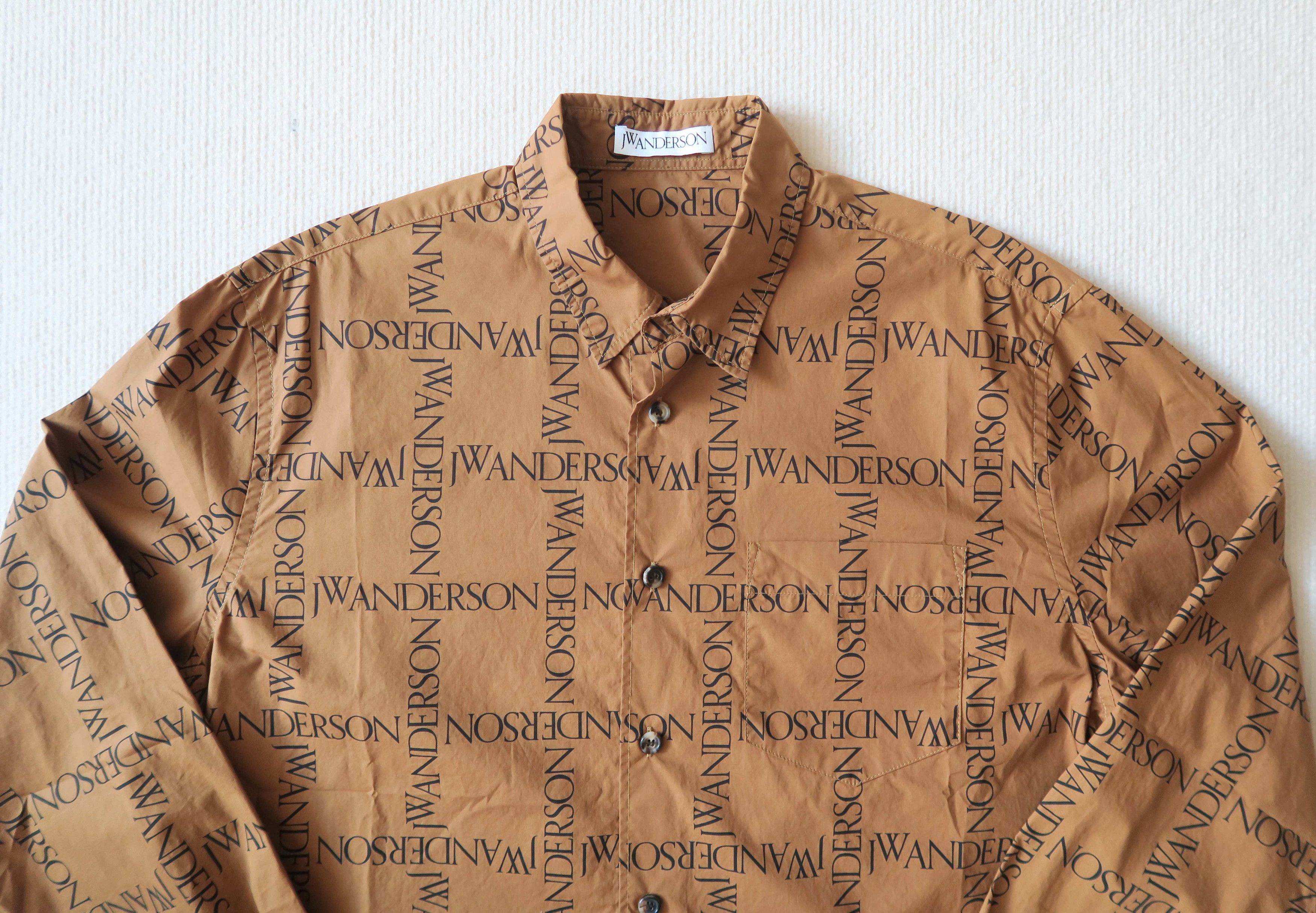 JW Anderson JW Anderson Logo Grid Pattern Shirt Size US M / EU 48-50 / 2 - 2 Thumbnail
