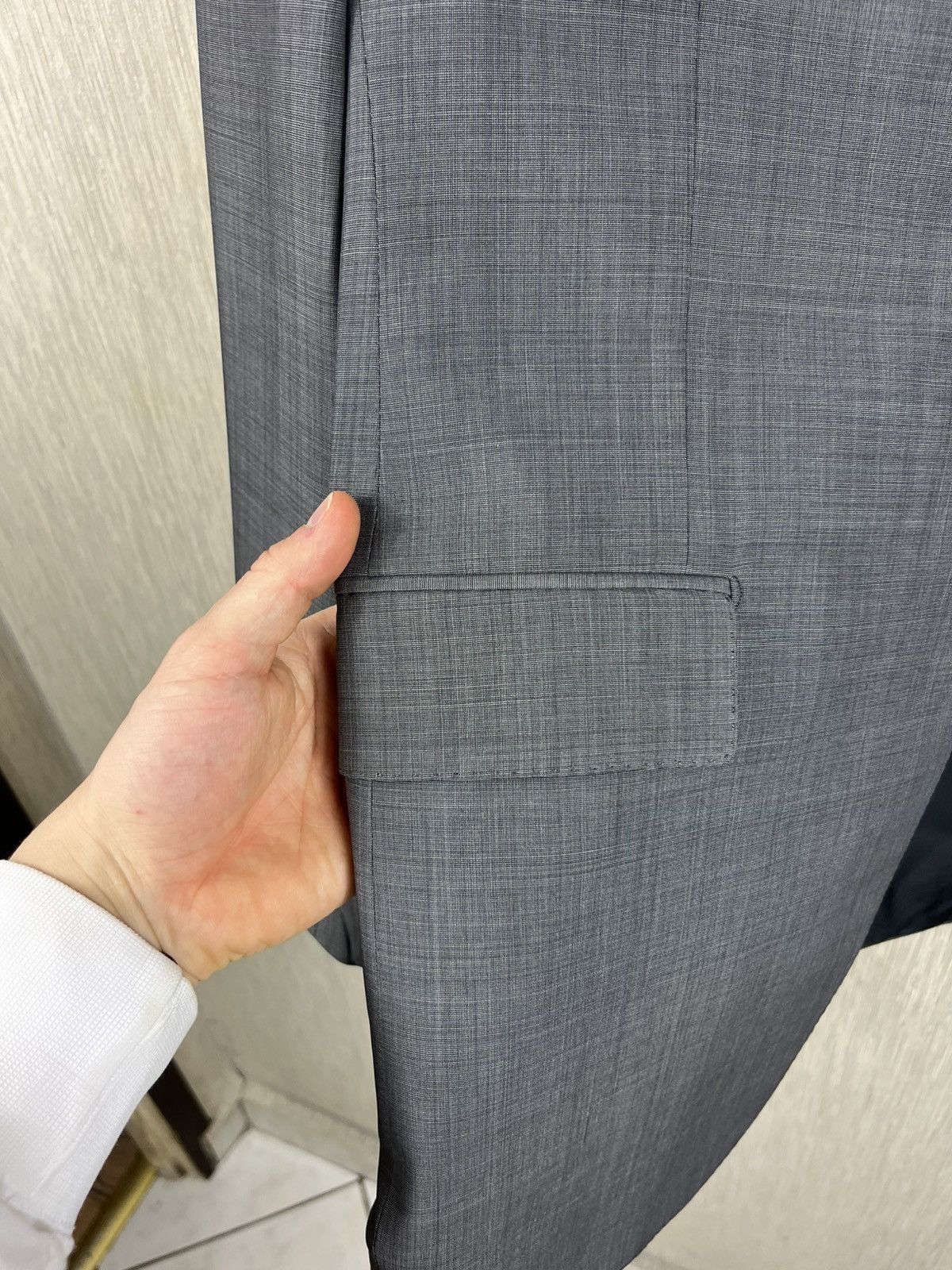 Ermenegildo Zegna Ermenegildo Zegna Leggerissimo wool silk blazer jacket Size 52R - 15 Thumbnail