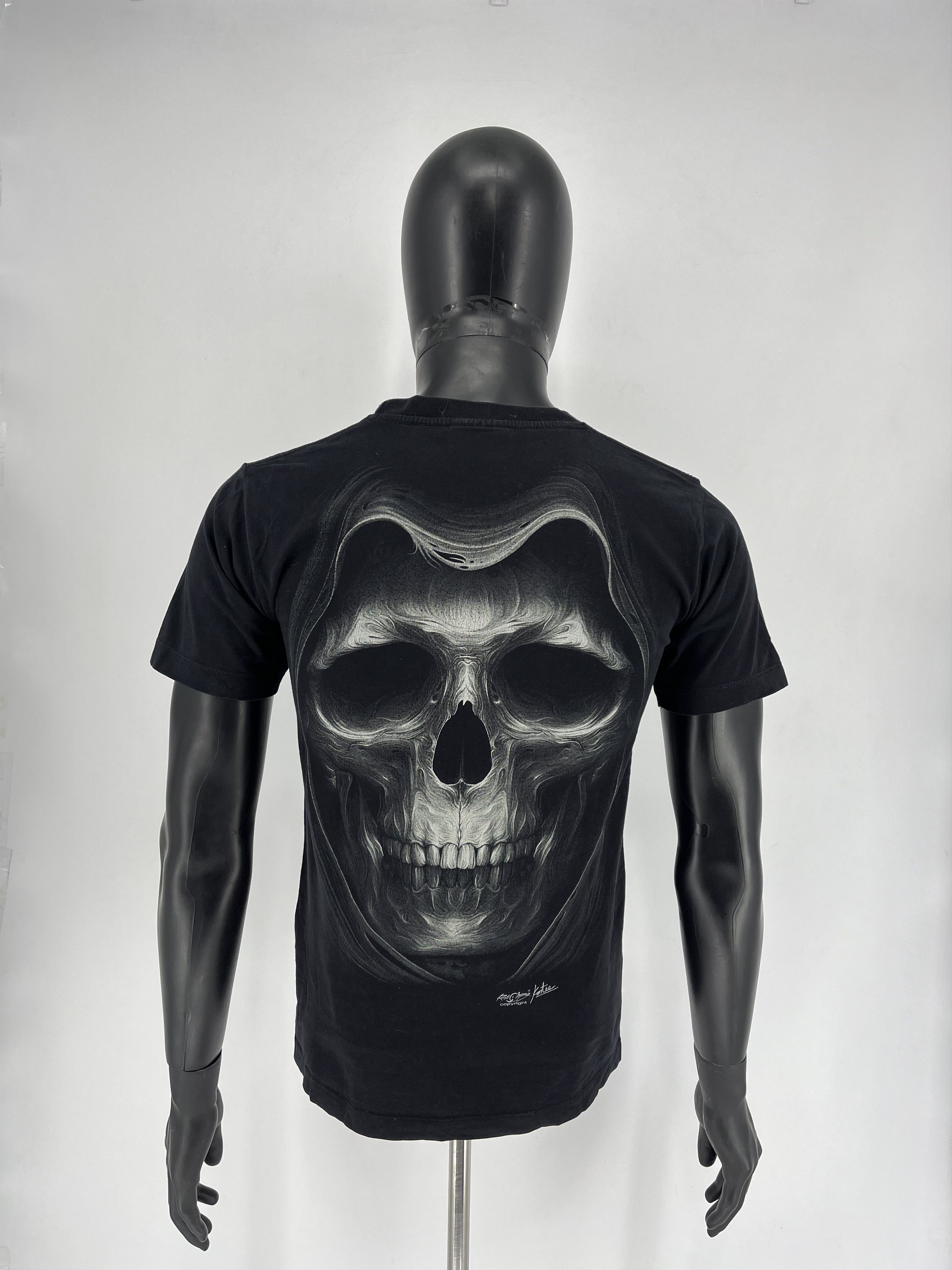 Band Tees Skulls Vintage Y2K Rock Metal Size XL Black Reverse Logo Size US S / EU 44-46 / 1 - 6 Thumbnail