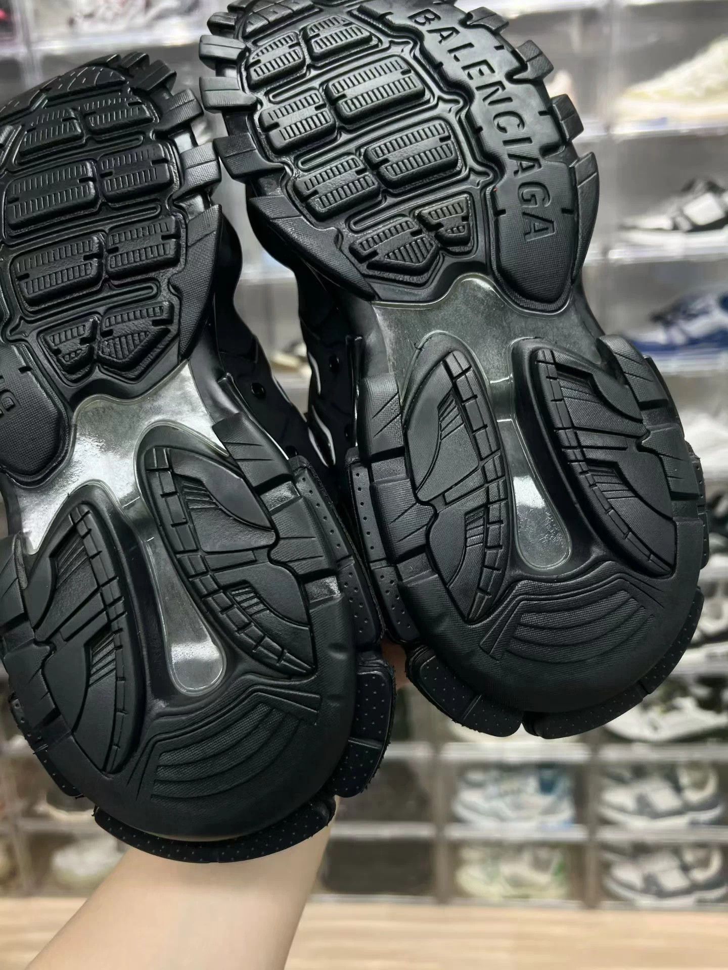 Balenciaga Track Black White 41 Minimal Wear
