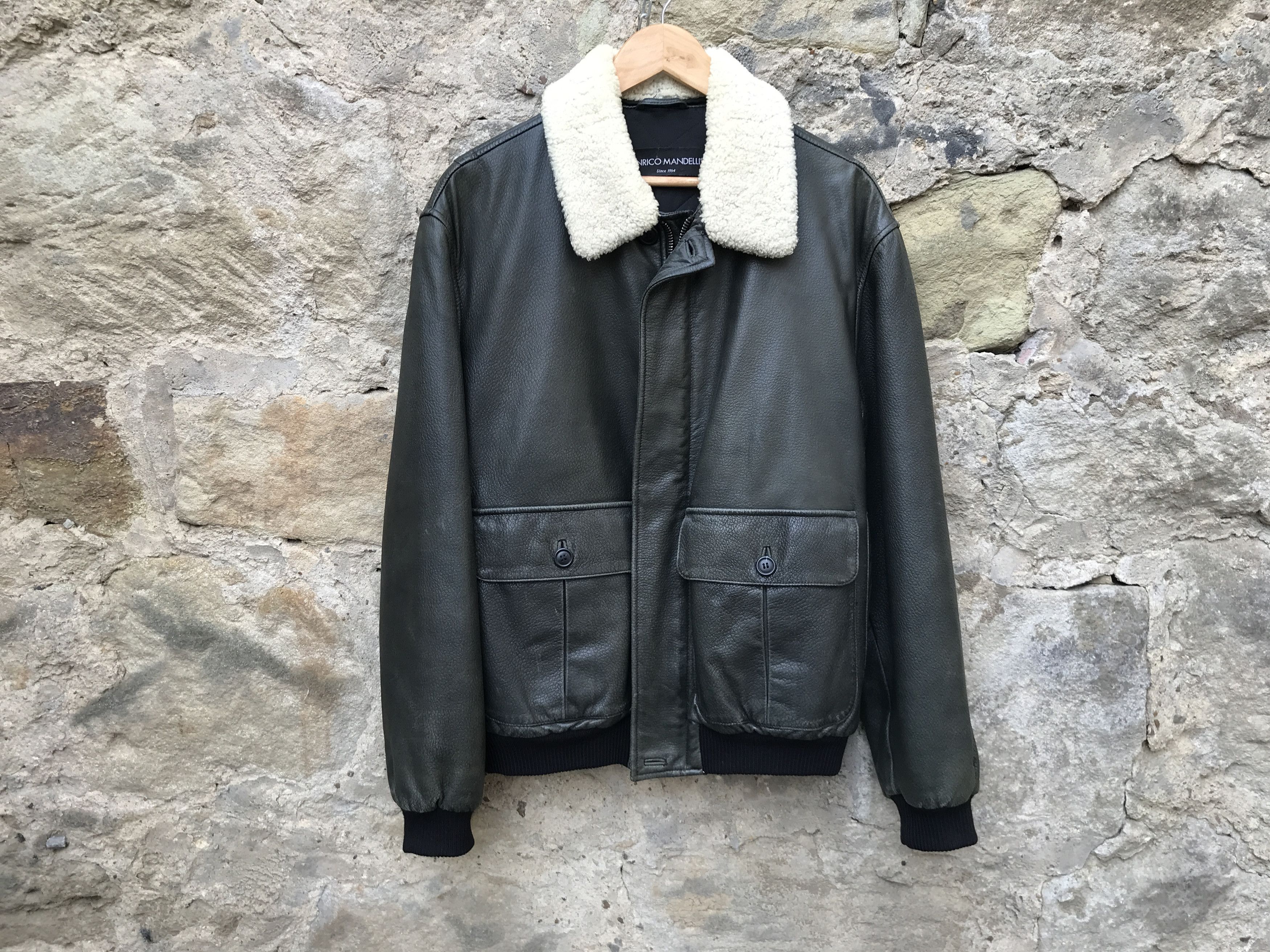 Mandelli Vintage 80s Enrico Mandelli Luxury Deerskin Leather Jacket Size US XL / EU 56 / 4 - 1 Thumbnail