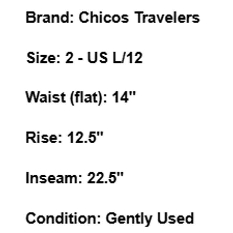 Chicos Chicos Travelers Slinky Pants Pull On Crop High Rise 2 L 12 Size 34" / US 12 / IT 48 - 6 Thumbnail