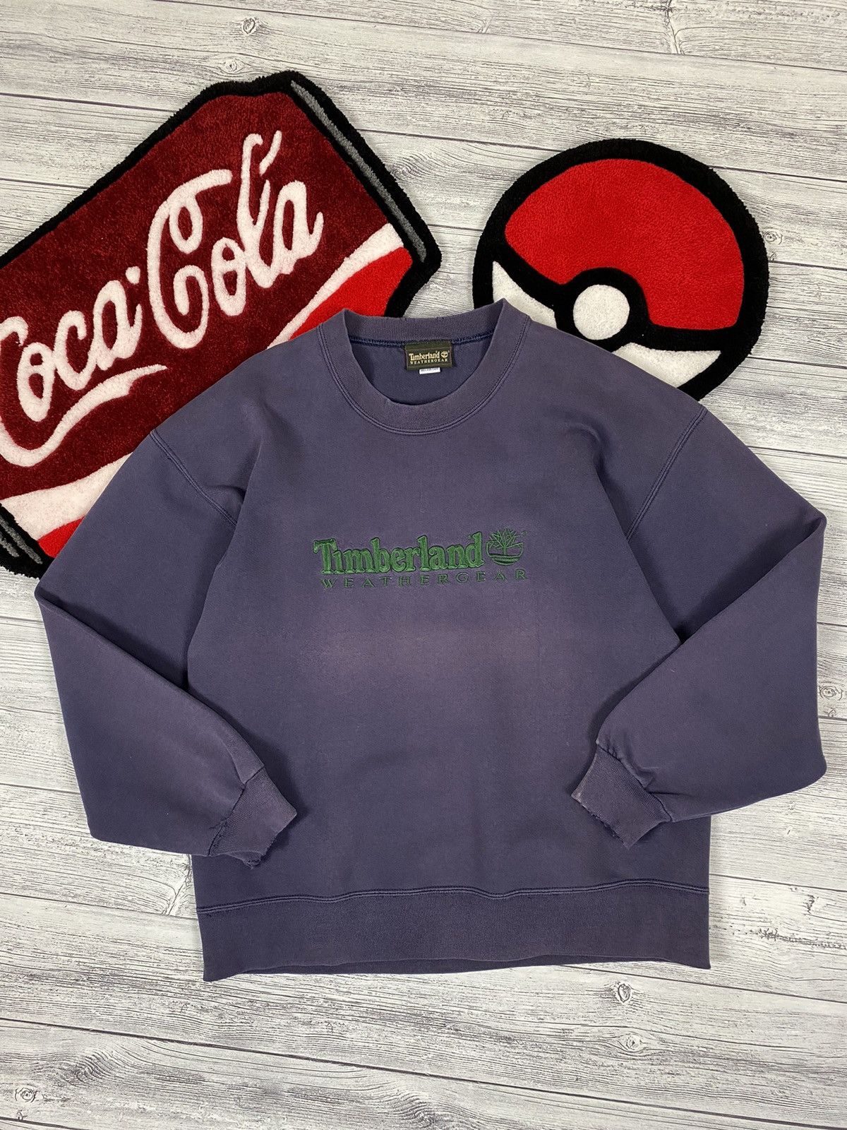 Timberland × Vintage Vintage distressed Timberland Weather Gear embroidered logo Size US L / EU 52-54 / 3 - 1 Thumbnail