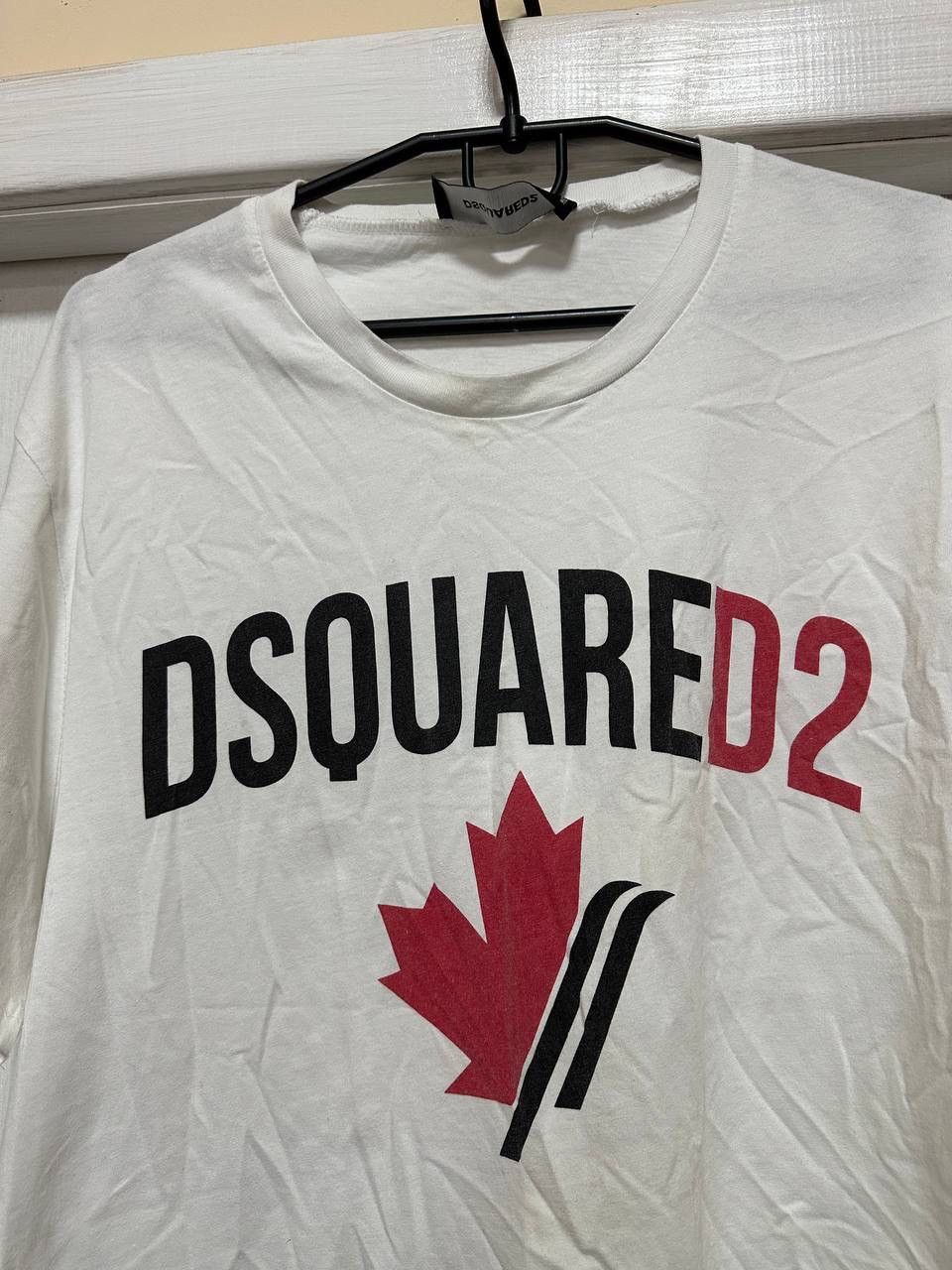 Designer × Dsquared2 Rare Luxury Tee Shirt DSQUARED2 CANADA TEAM D2 dsquared Size US XL / EU 56 / 4 - 2 Thumbnail