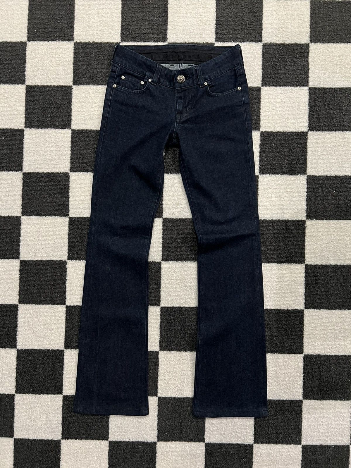 Chrome Hearts Vintage Chrome Hearts Bootcut Denim Size 27" / US 4 / IT 40 - 1 Thumbnail