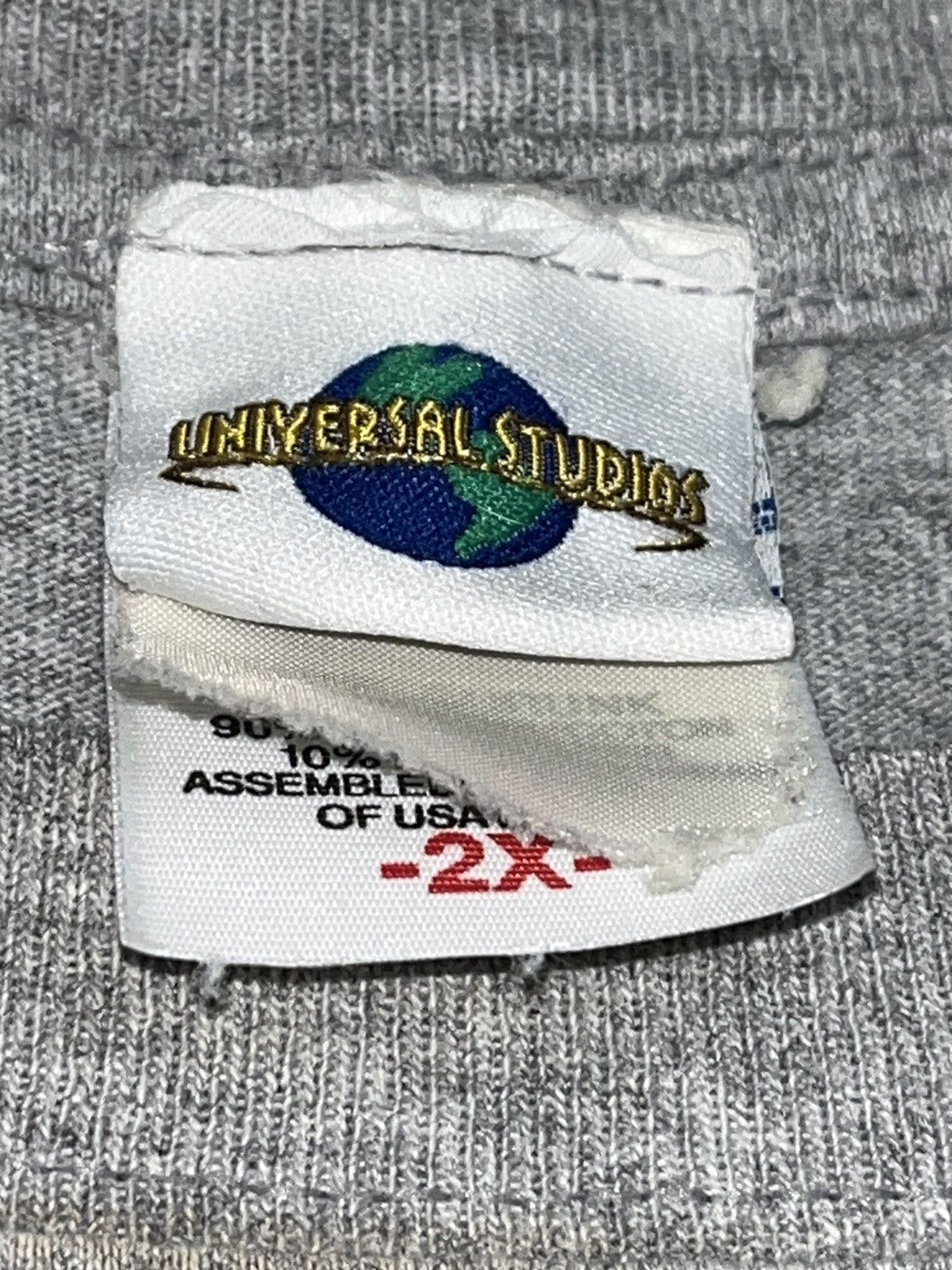 Crazy Y2K Faded Thrashed ERD Baggy Skater The Simpsons Tee