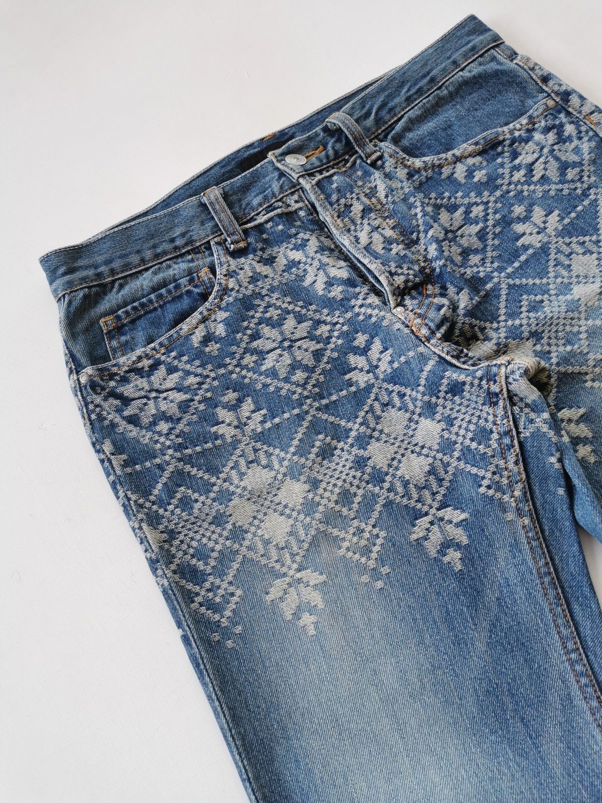 Kapital Navajo Iroquois Japan Denim Jeans Kapital Inspire Size US 31 - 5 Thumbnail