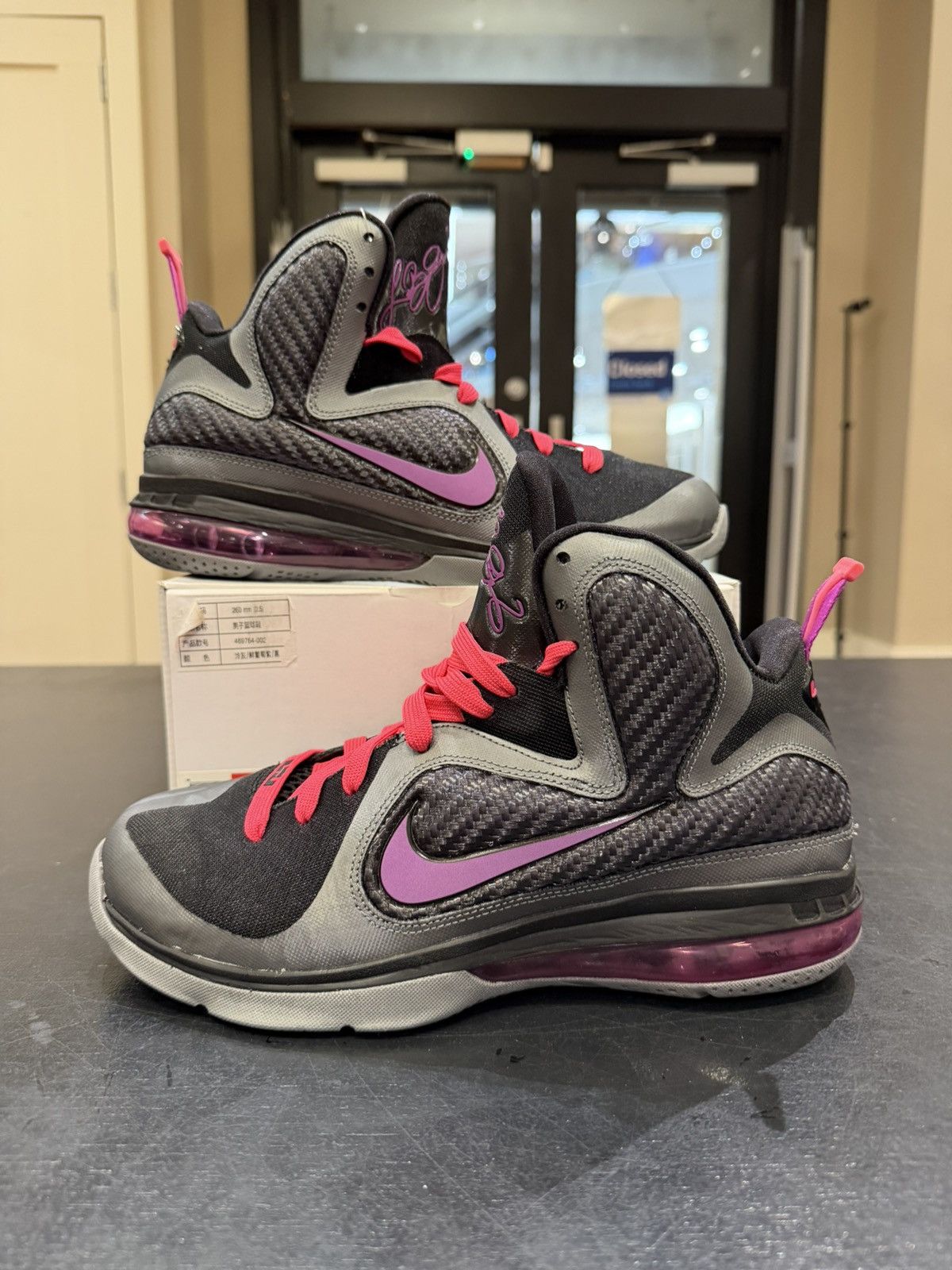 Nike Lebron 9 Retro ‘Miami Nights’ Size US 8 / EU 41 - 1 Thumbnail