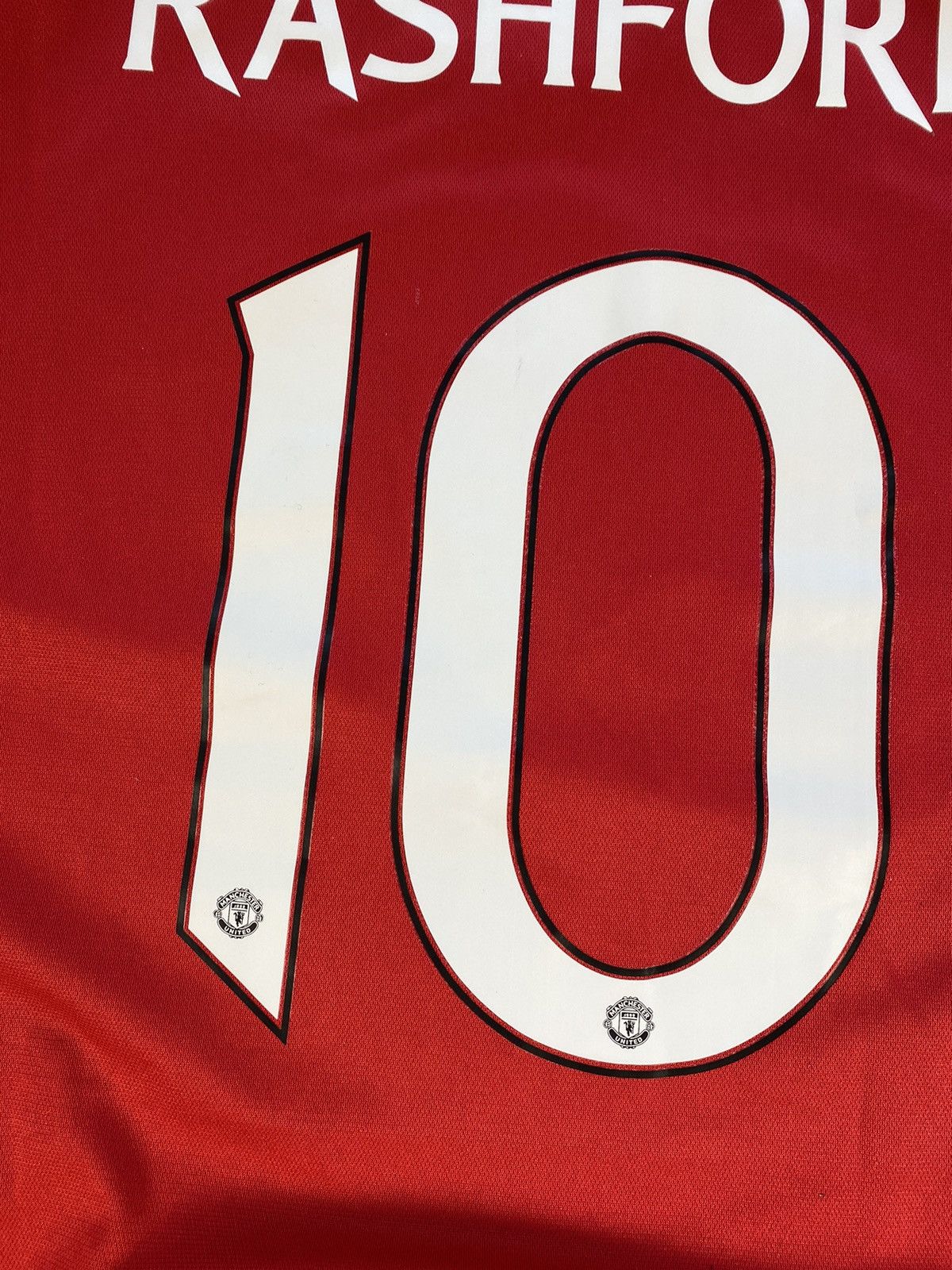 Adidas × Vintage Manchester United 2021 #10 Marcus Rashford Adidas Soccer Jer Size US XL / EU 56 / 4 - 10 Thumbnail