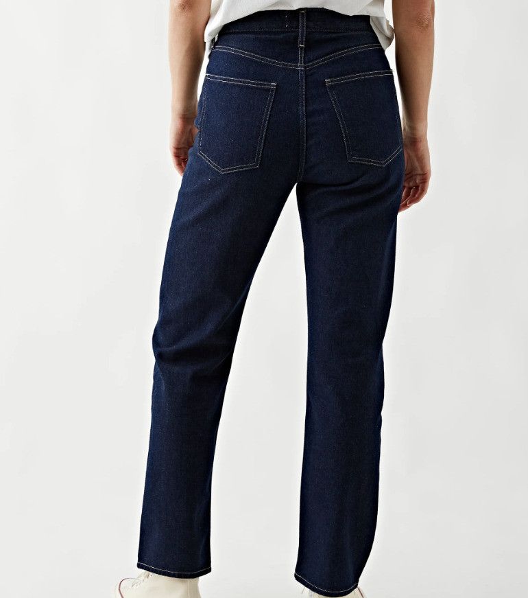 Agolde AGOLDE 90's Pinch Waist High-Rise Denim Jeans in Whisper 22 Size 22" - 2 Thumbnail