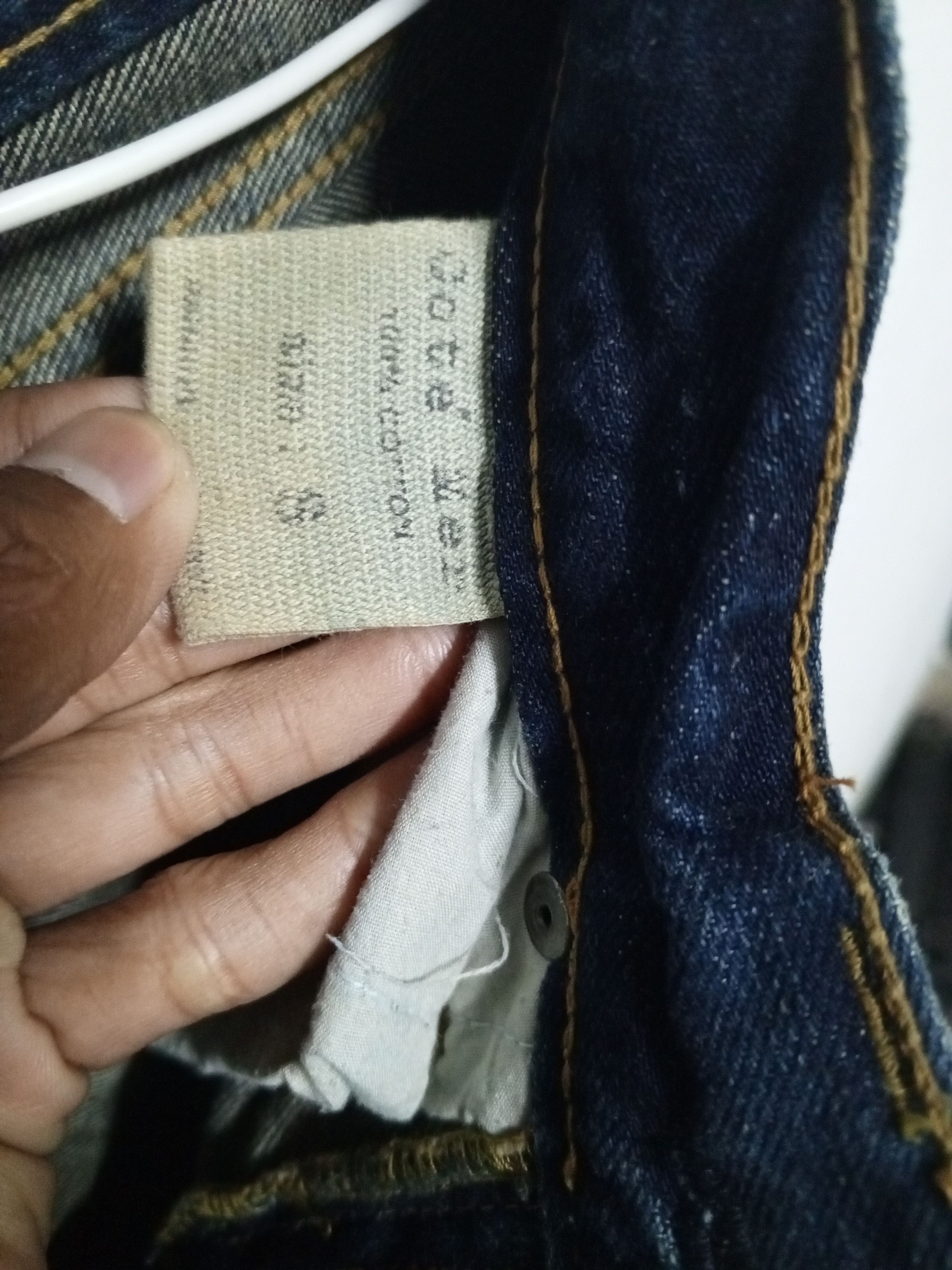 If Six Was Nine Painted Denim Slim Jeans Size US 30 / EU 46 - 9 Thumbnail