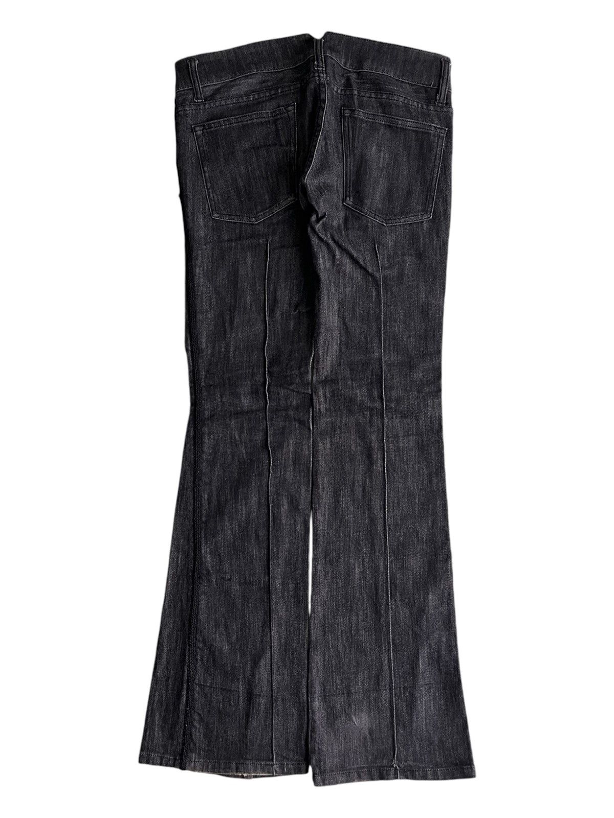 BUFFALO BOBS Y2K Super Flare Buffalo Bobs Low Rise Lace Edge Jeans Denim Size US 32 / EU 48 - 2 Thumbnail