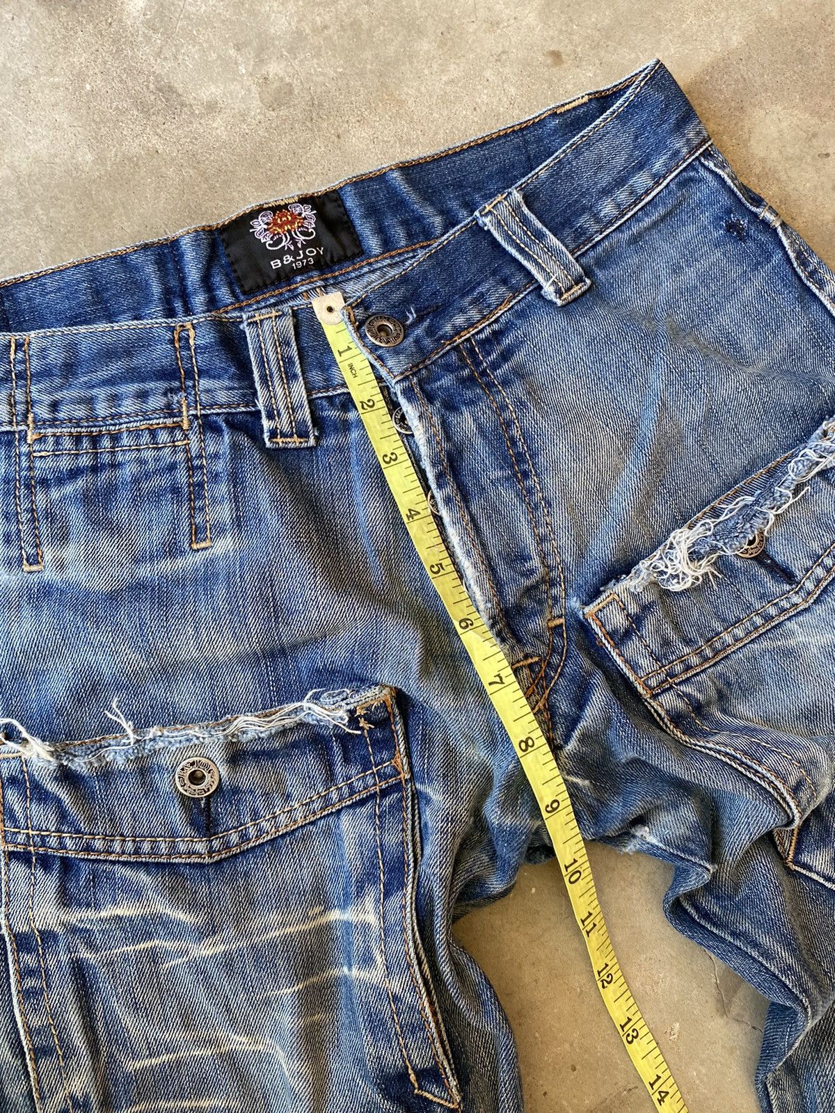 If Six Was Nine × Japanese Brand japanese brand B&JOY pocket jeans flare Size US 29 - 10 Thumbnail
