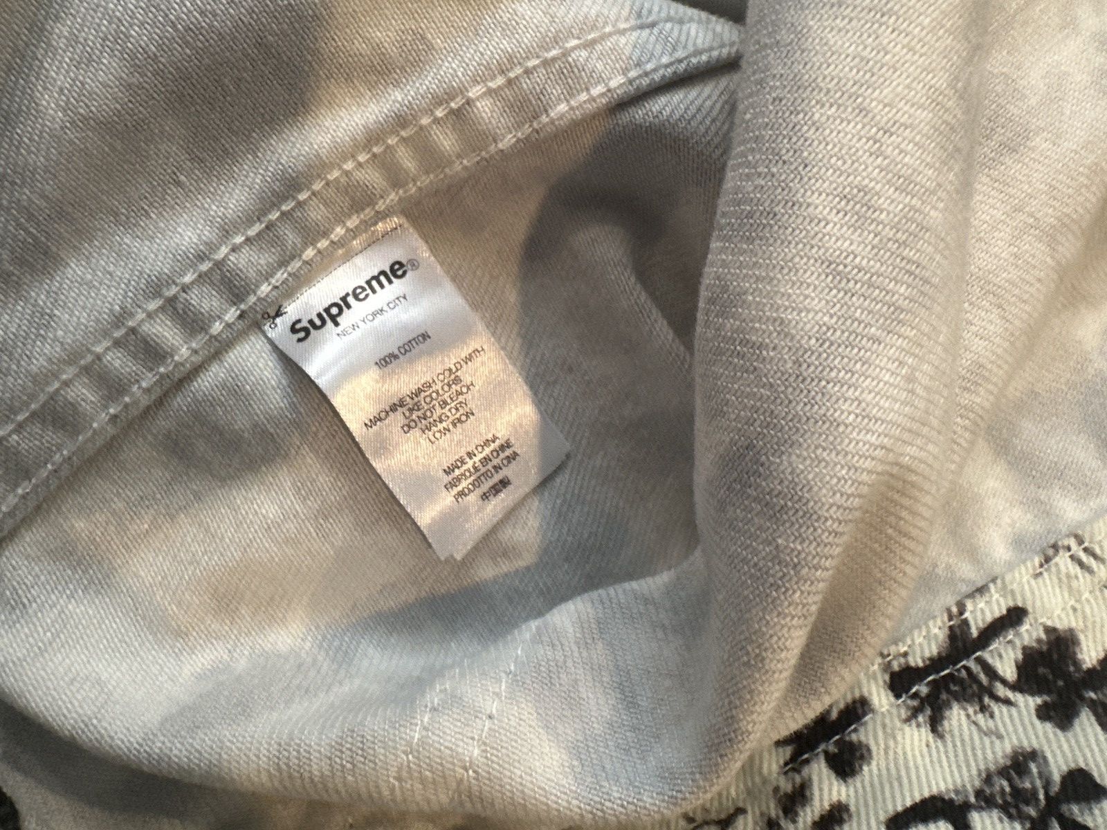 Supreme Supreme Flower Denim Jacket Size US XL / EU 56 / 4 - 4 Thumbnail
