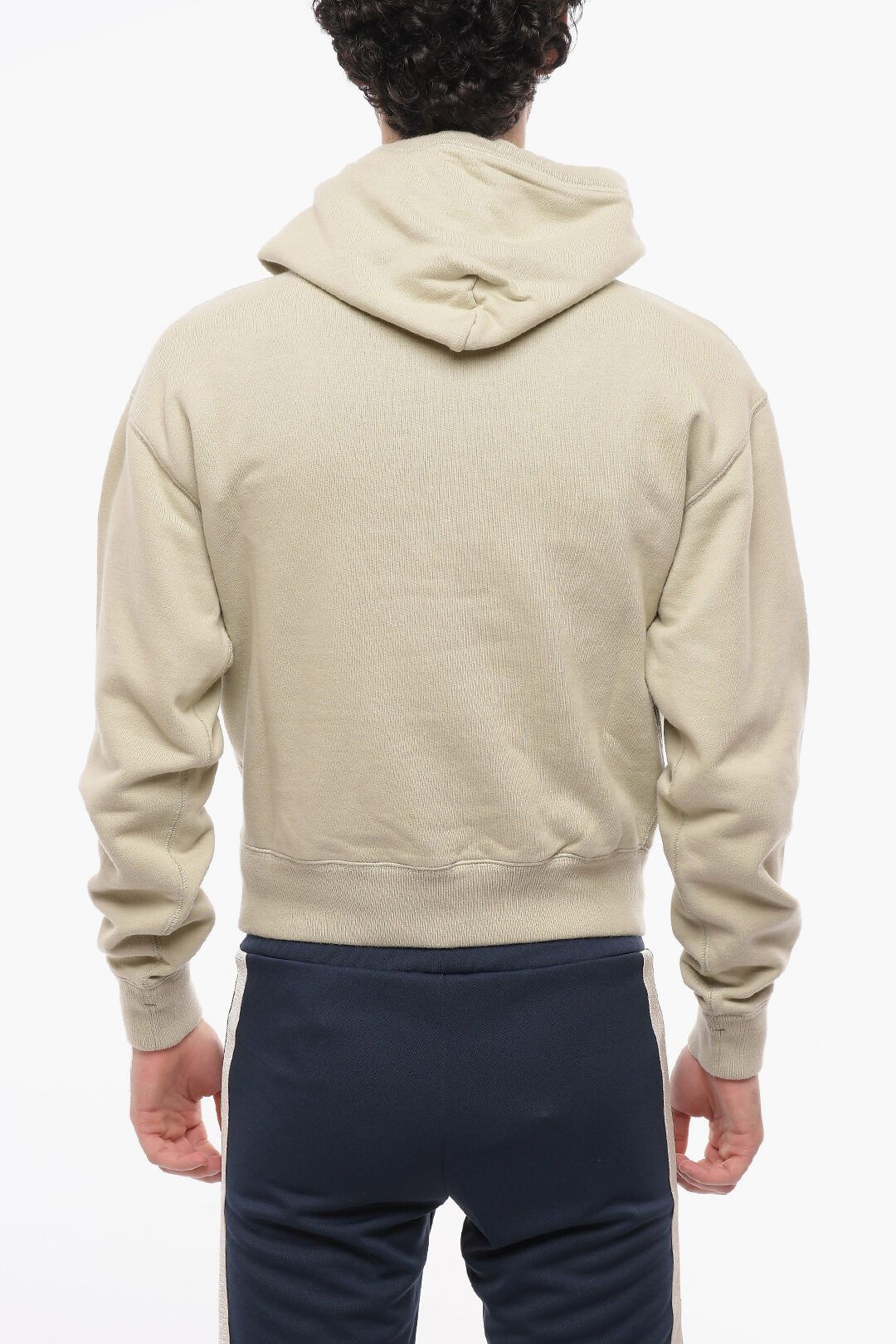 Off-White Beige Caravaggio Hand Logo Hoodie Size US S / EU 44-46 / 1 - 3 Thumbnail