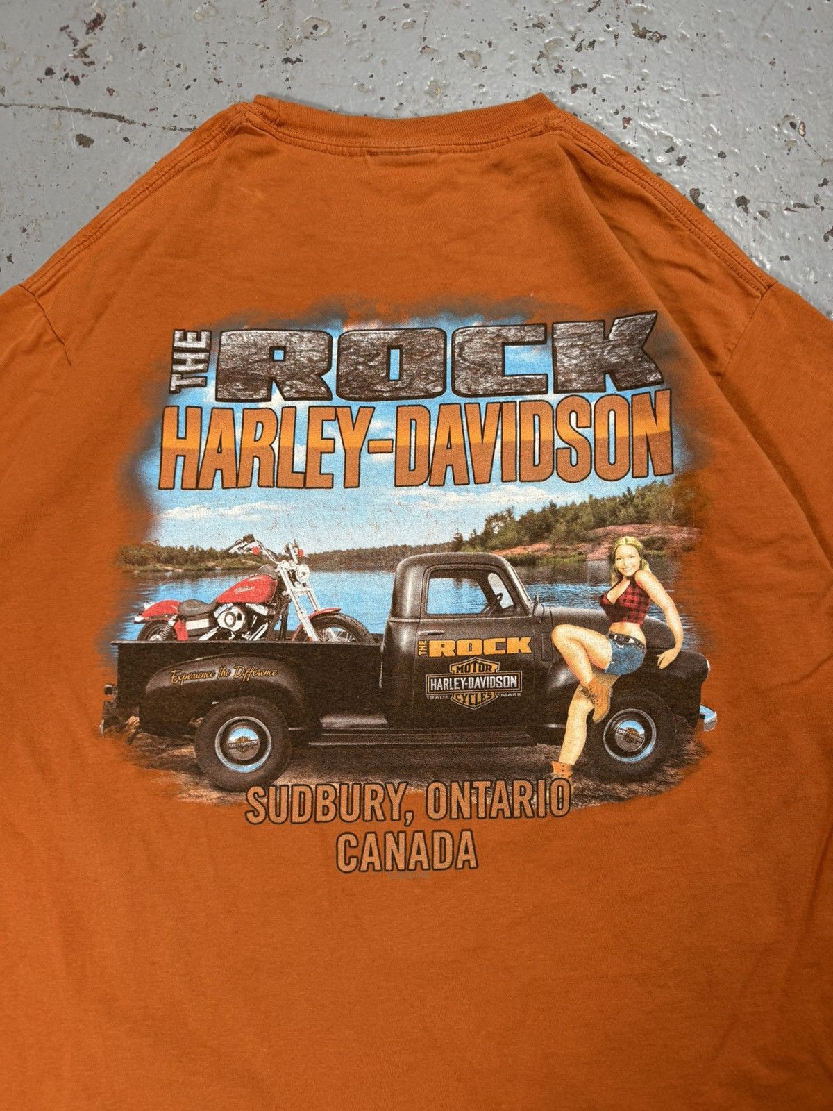 Harley Davidson Faded Harley Davidson Saloon Tee Size US L / EU 52-54 / 3 - 6 Thumbnail