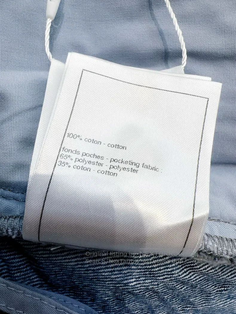 Chanel Chanel 24 new blue double C washed denim hot pants Size 26" / US 2 / IT 38 - 9 Thumbnail