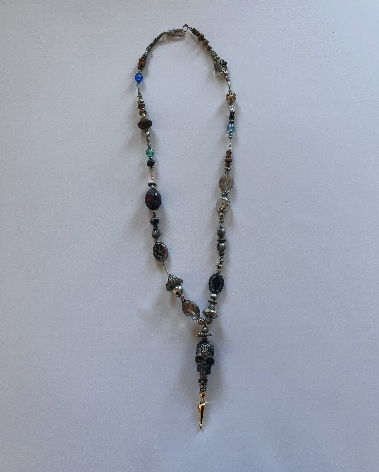 Jean Paul Gaultier Jean Paul Gaultier Vintage Skull Necklace Size ONE SIZE - 1 Thumbnail