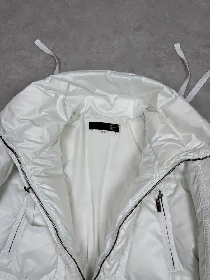 Just Cavalli 2000s Cavalli White Harness Bondage Puffer Jacket Size M / US 6-8 / IT 42-44 - 4 Thumbnail