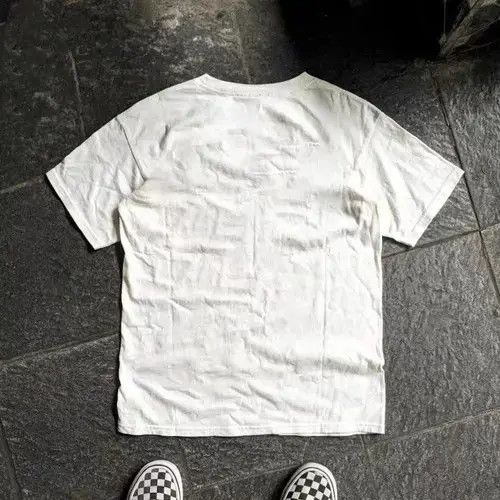 VIBE Kizuki x Hara White casual retro cat print t-shirt Size US M / EU 48-50 / 2 - 2 Thumbnail
