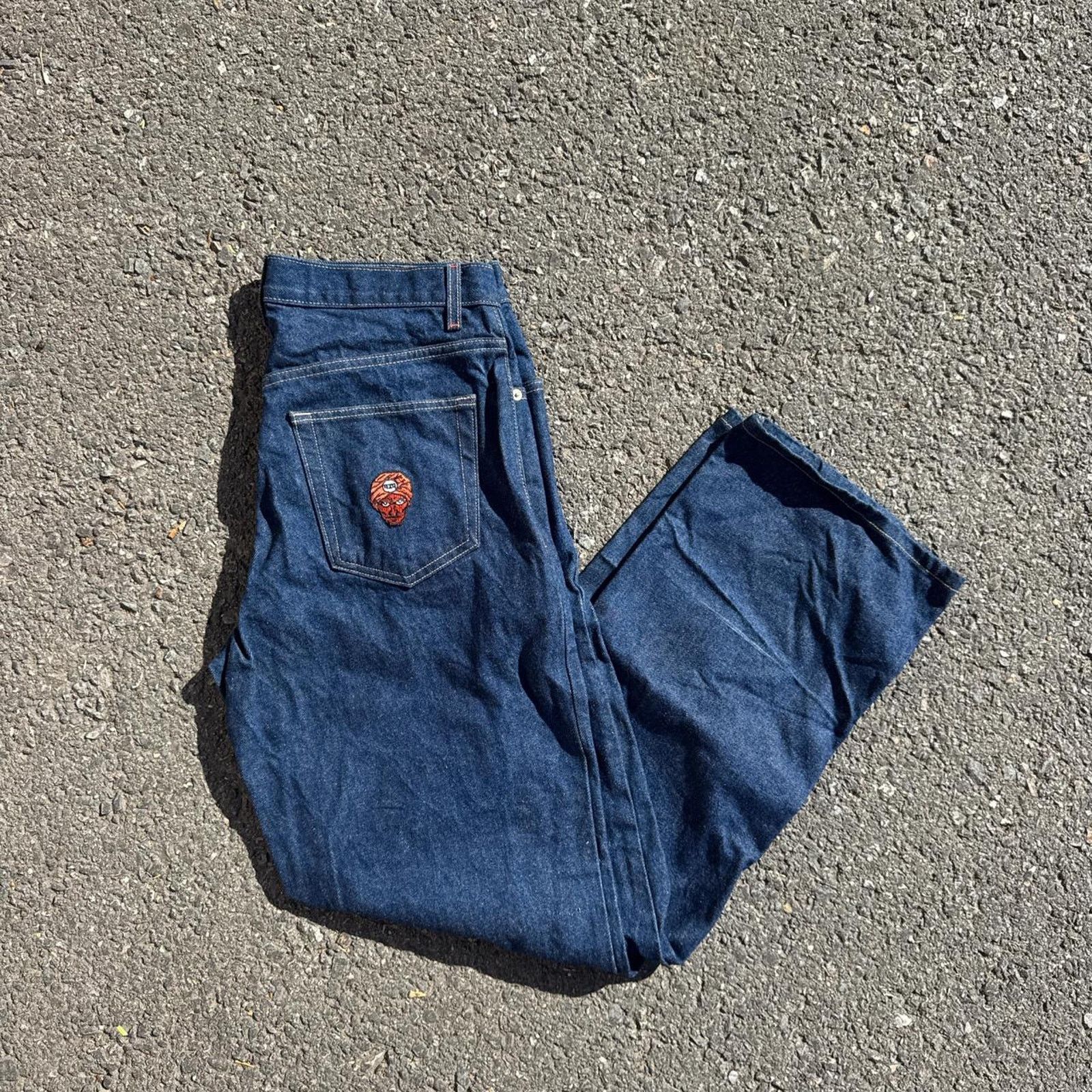 & Other Stories Vintage 90s Deadstock 939 Baggy Jeans – Size 33x32 Size US 33 - 1 Thumbnail