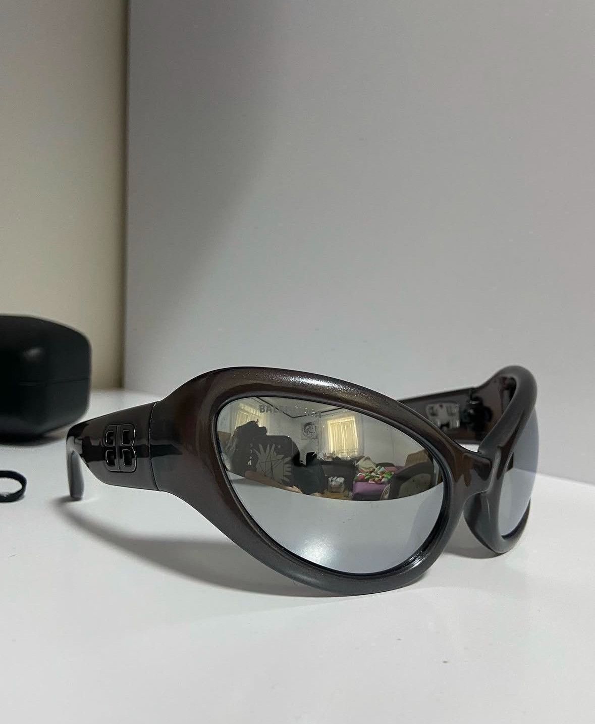 Balenciaga Balenciaga nevermind cat alien sunglasses Size ONE SIZE - 2 Thumbnail