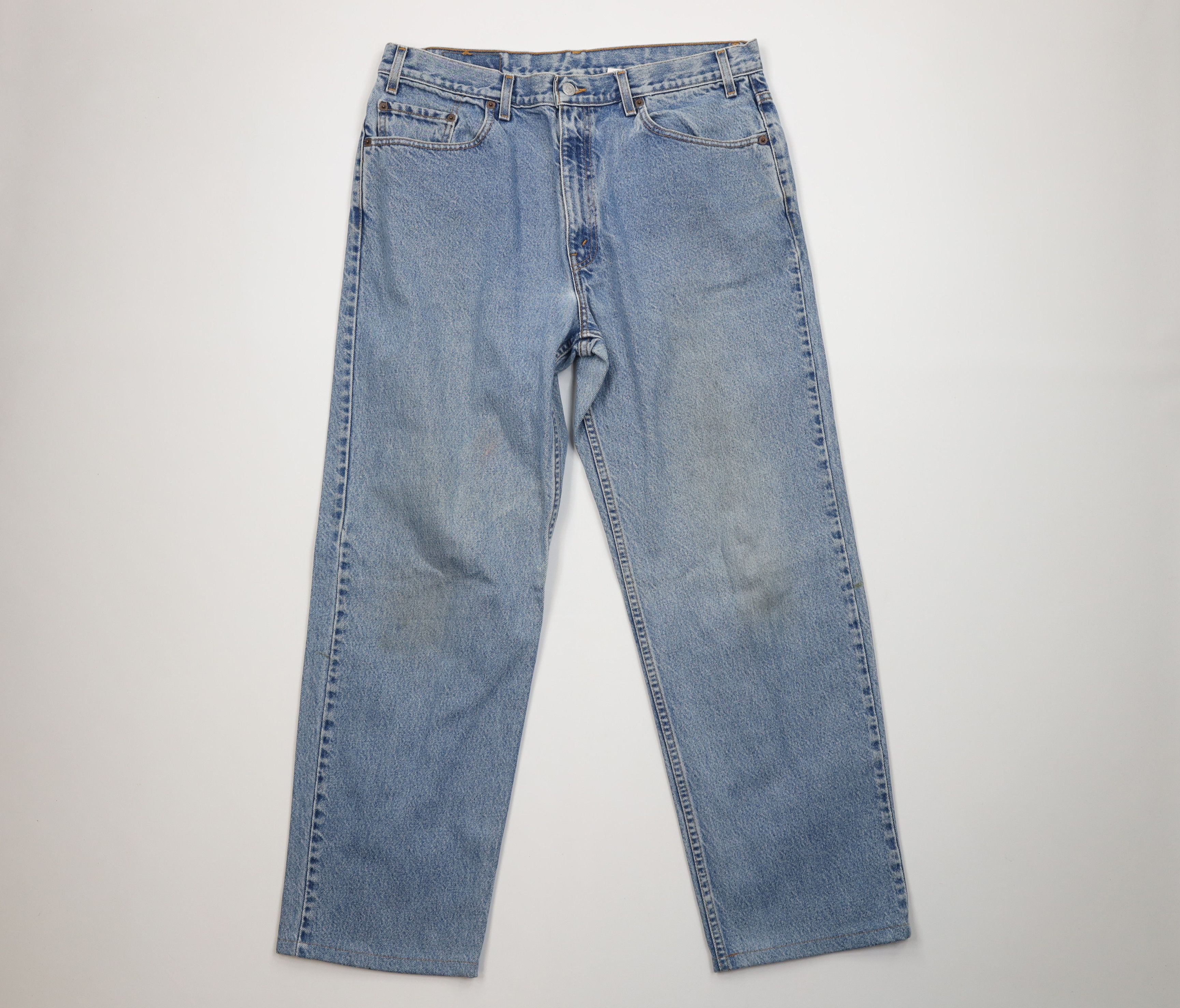 Levi's Vintage Y2K 2002 Levis Relaxed Fit Straight Leg Denim Jeans Size US 38 / EU 54 - 1 Thumbnail