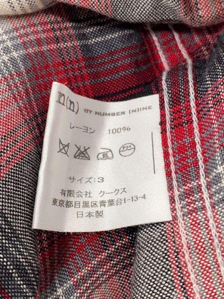 Number (N)ine Plaid Button Shirt Size US L / EU 52-54 / 3 - 5 Thumbnail